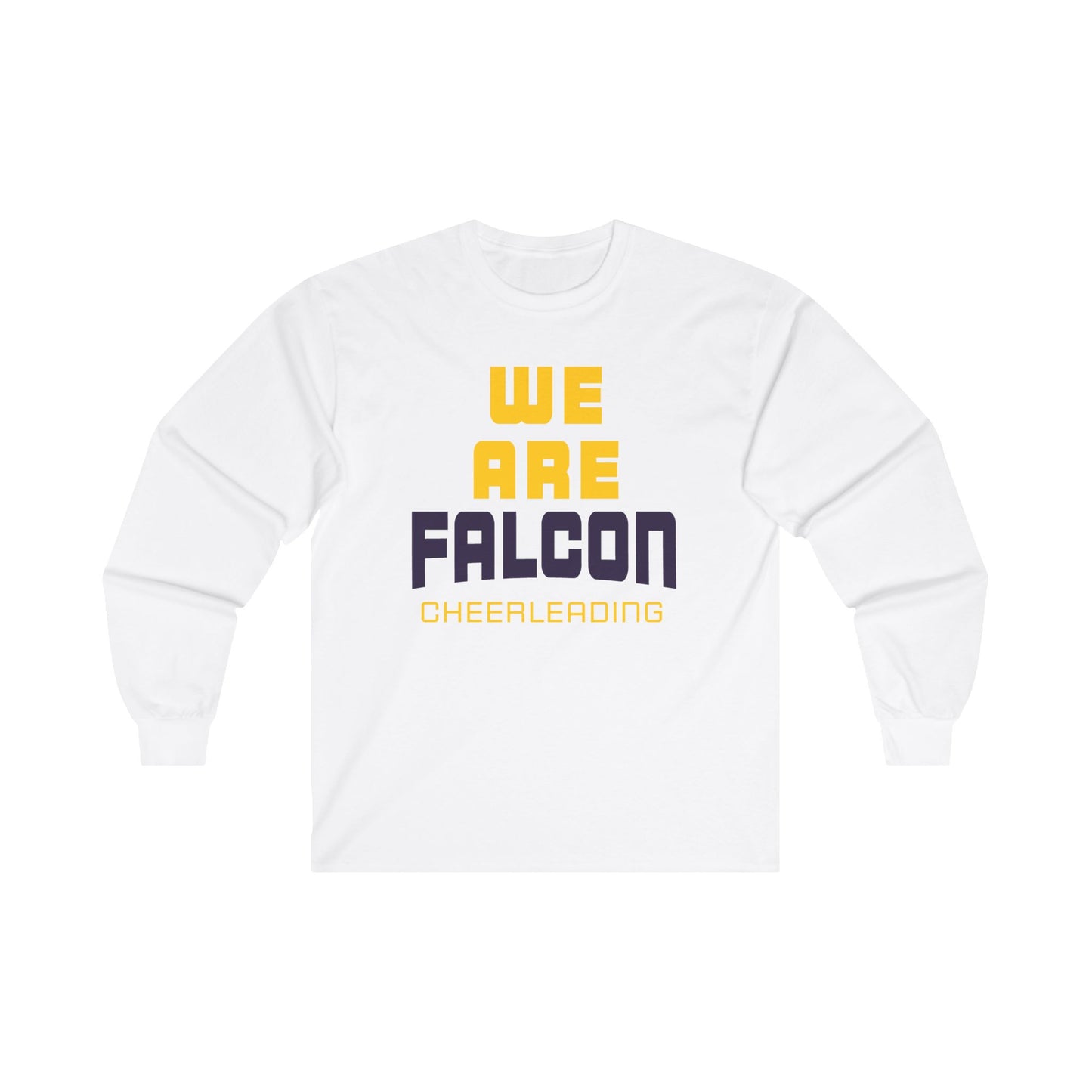Cheer - Adult Long Sleeve - We Are Falcon Cheerleading