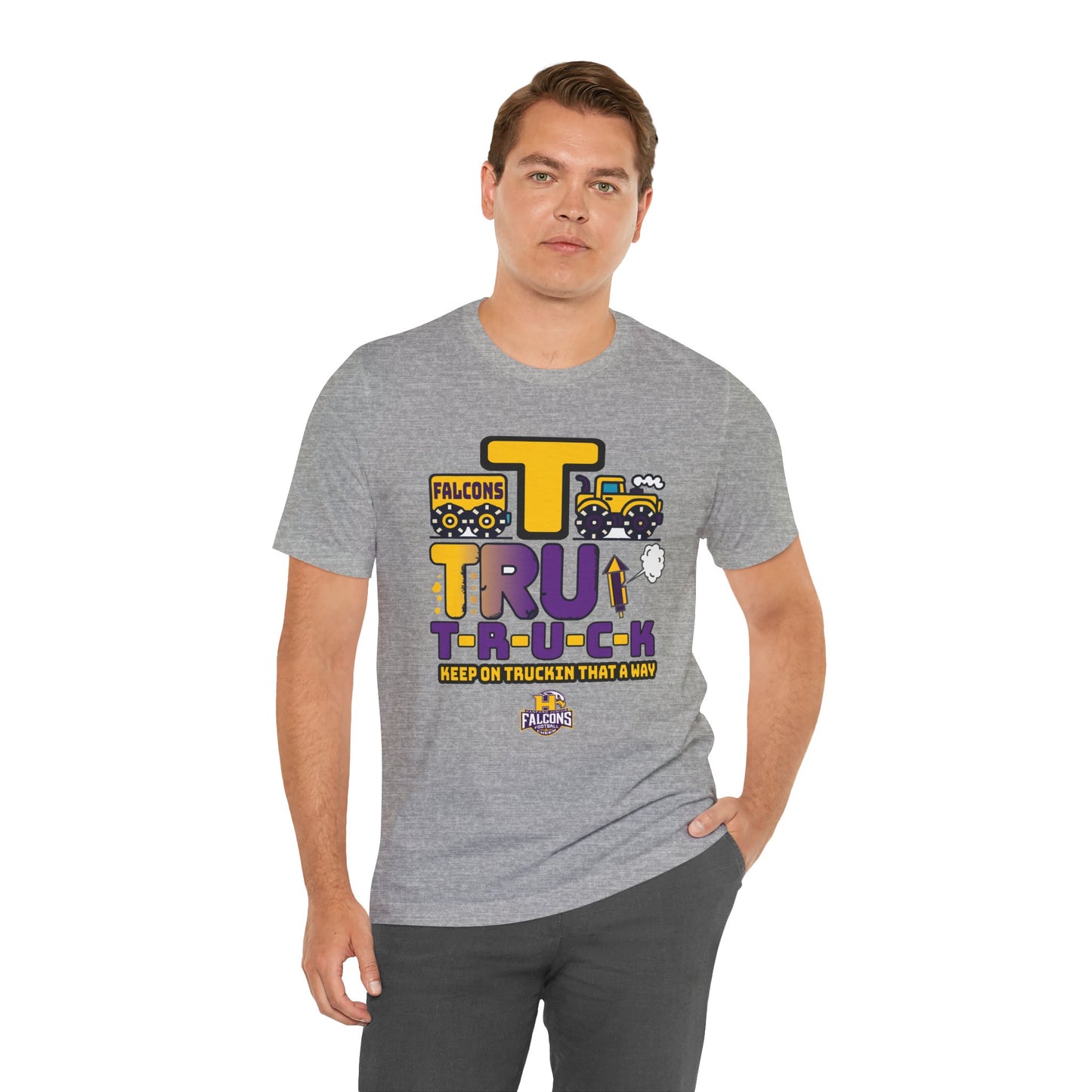 Cheer - Adult T-Shirt - Keep on Truckin