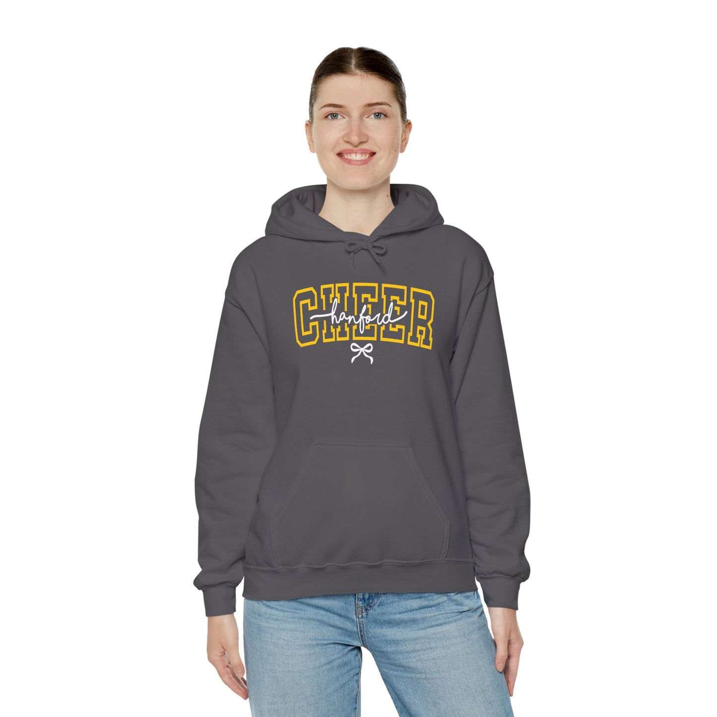 Cheer - Adult Sweatshirt - Hanford Cursive