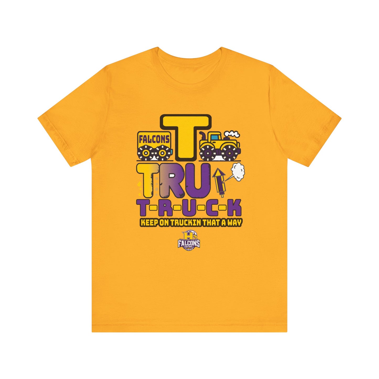 Cheer - Adult T-Shirt - Keep on Truckin