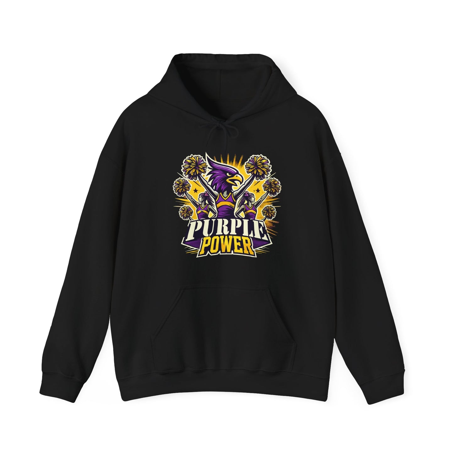 Cheer - Adult Sweatshirt - Purple Power