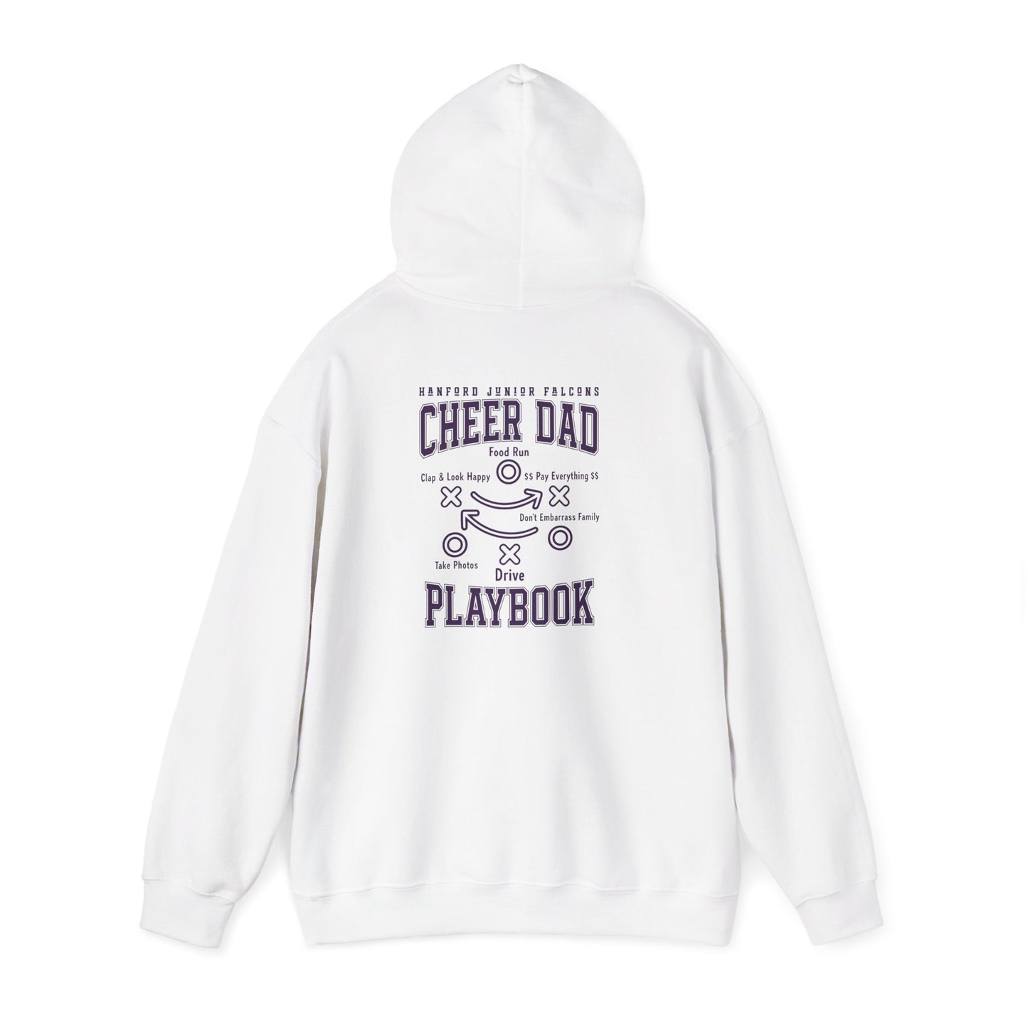 Cheer - Adult Sweatshirt - Cheer Dad Playbook