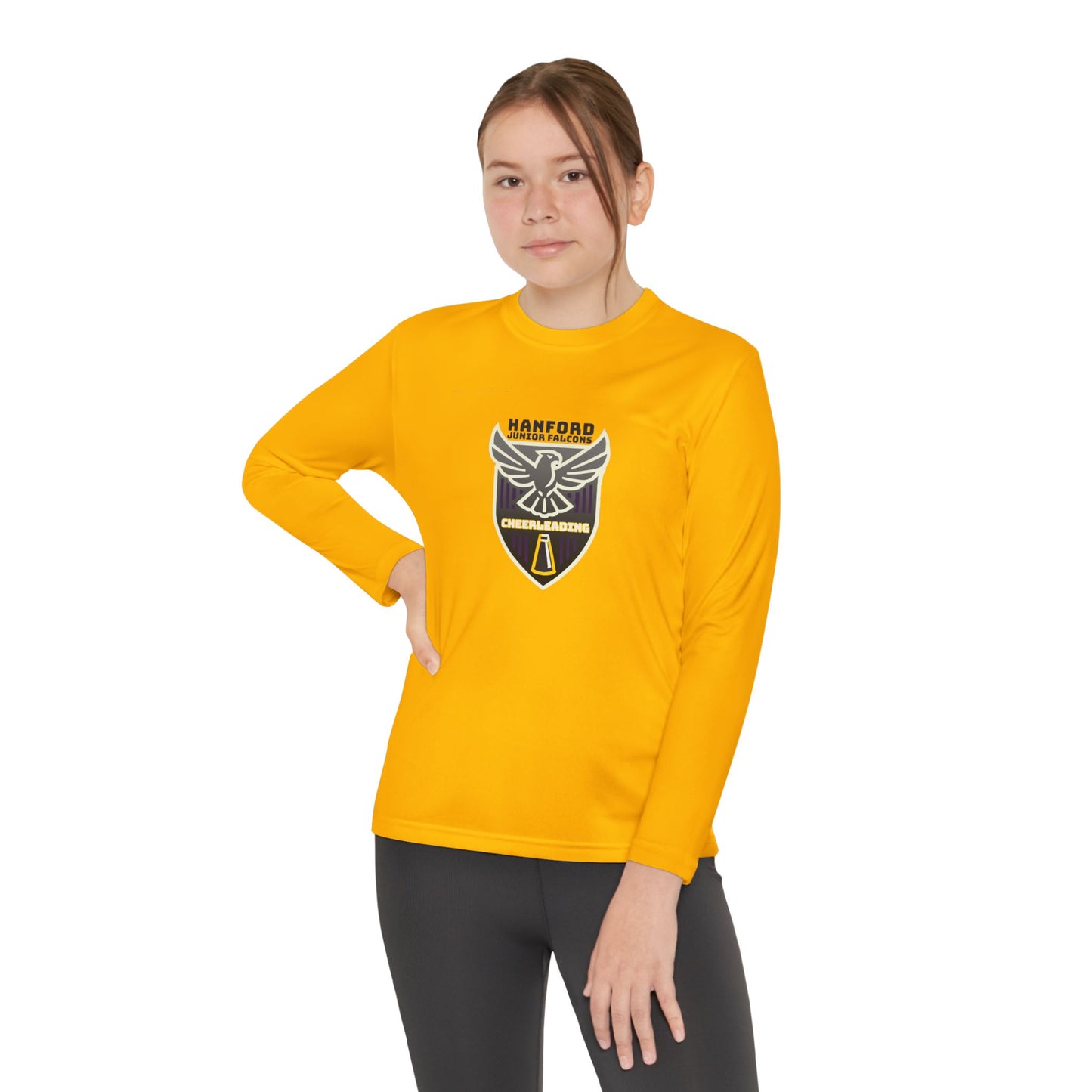 Cheer - Youth Long Sleeve - Shield Logo