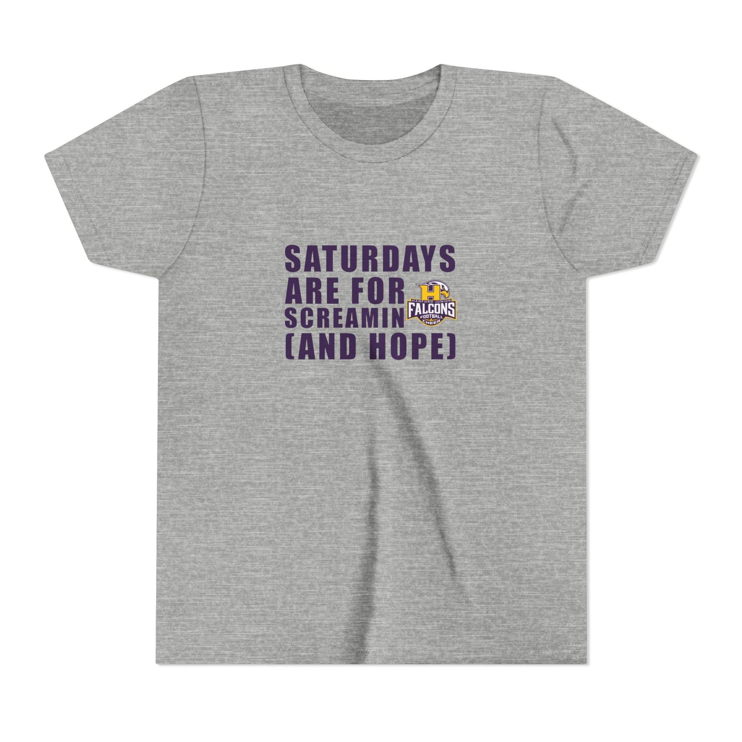 Football - Youth T-Shirt - Saturdays are for screamin