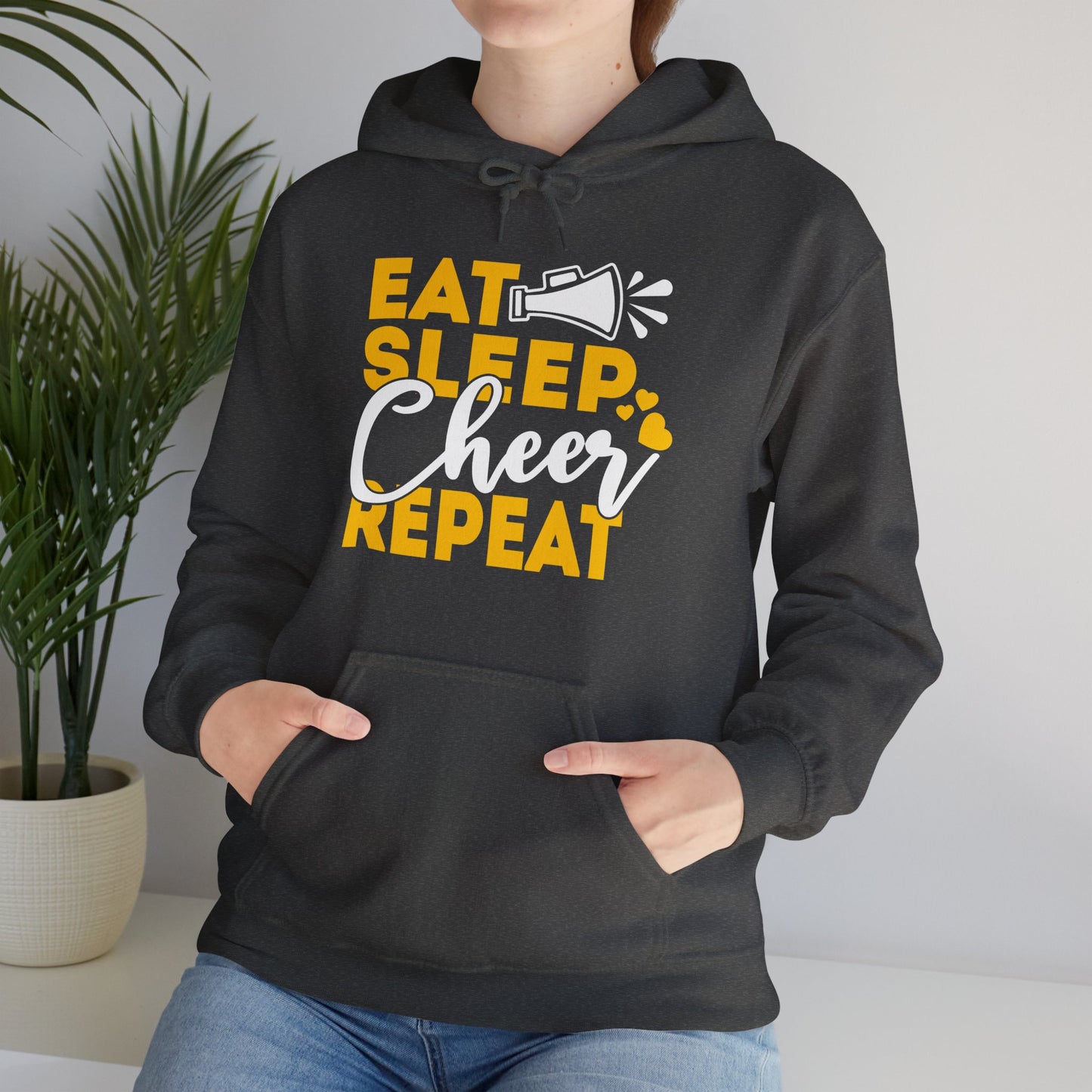 Cheer - Adult Sweatshirt - Eat Sleep Cheer Repeat