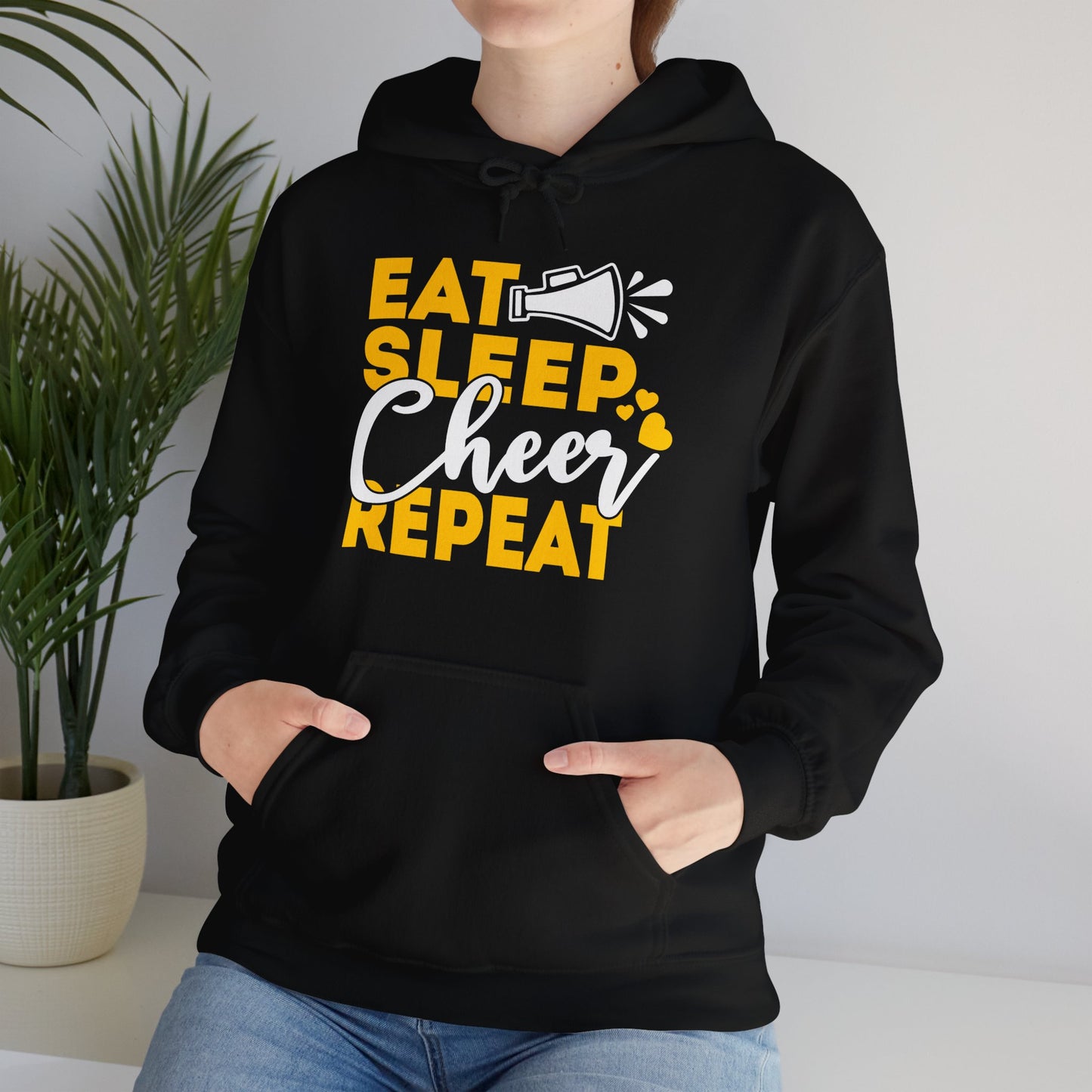 Cheer - Adult Sweatshirt - Eat Sleep Cheer Repeat