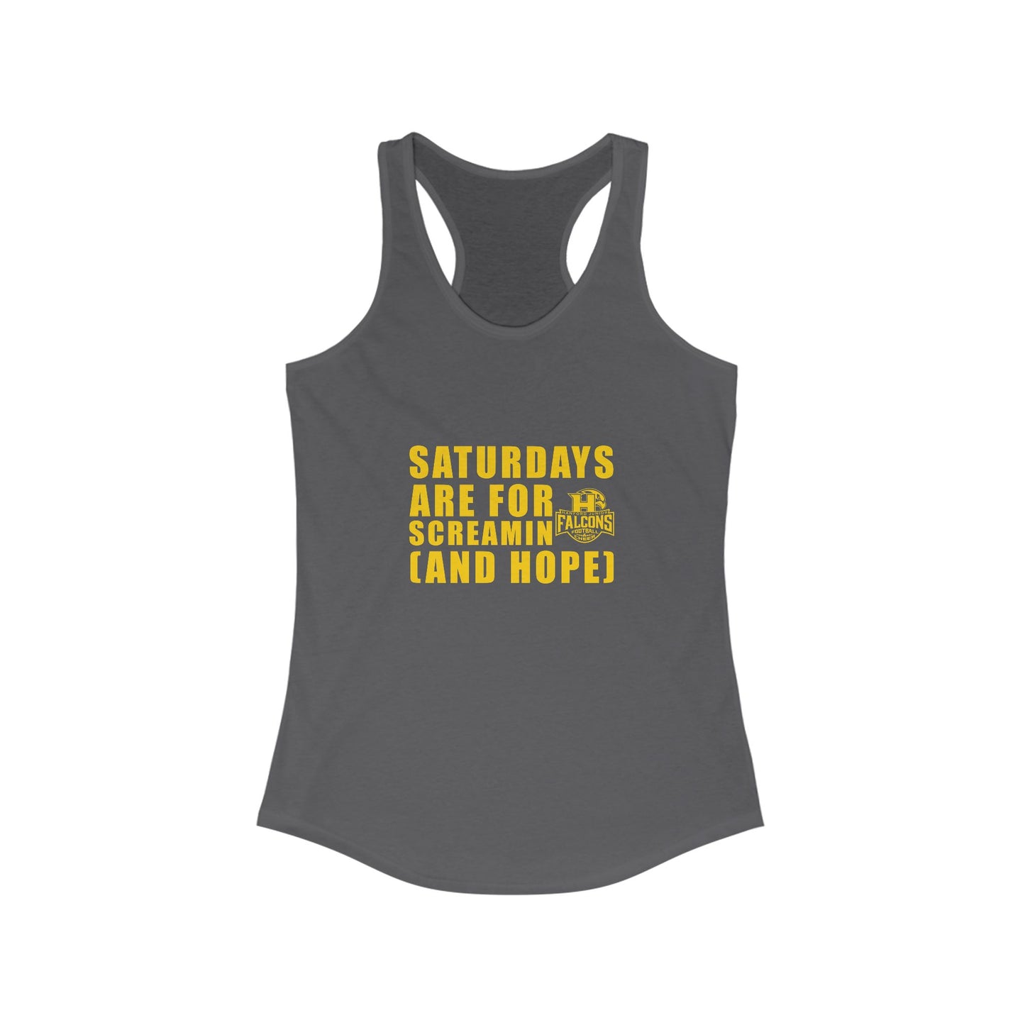 Football - Adult Tanktop - Saturdays are for screamin