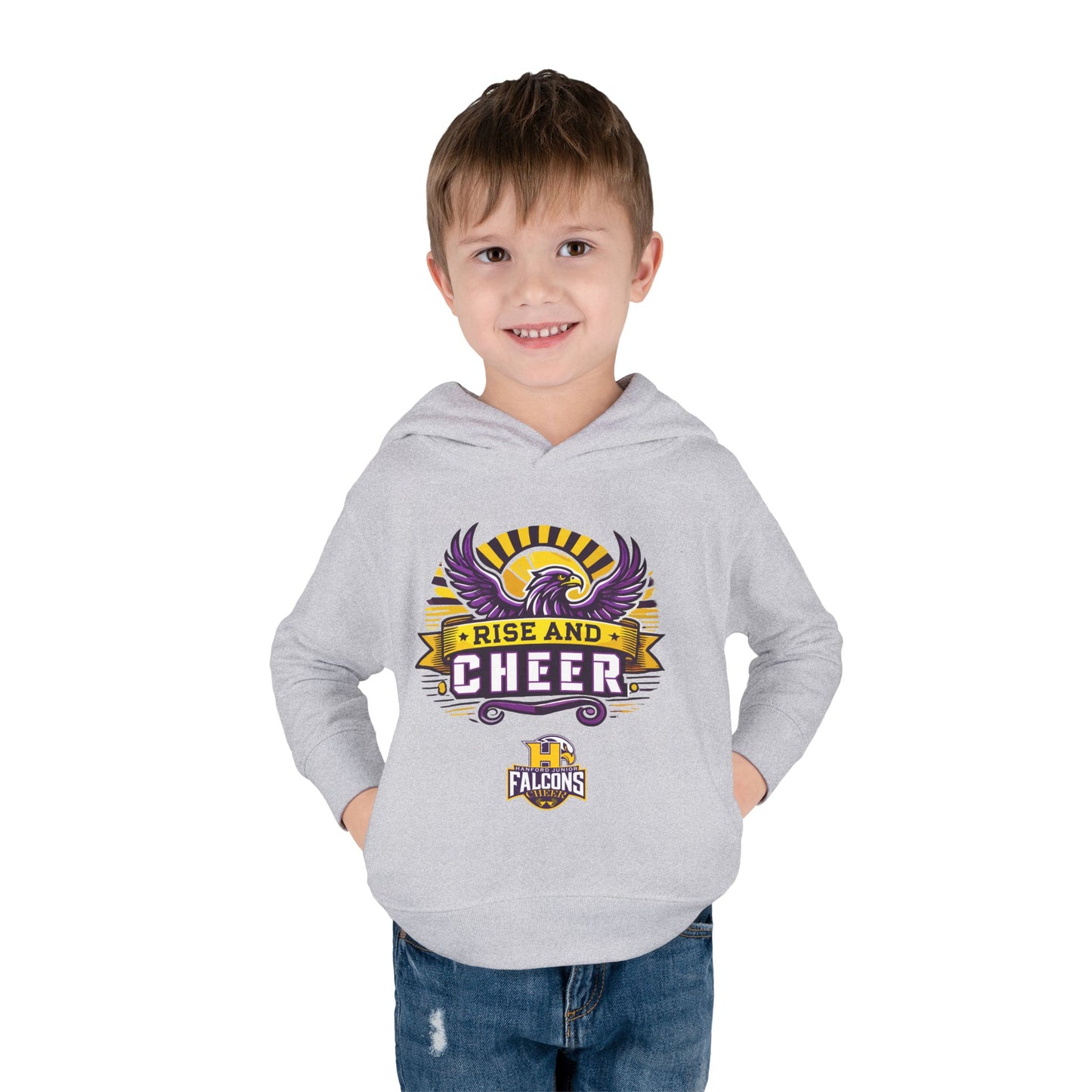 Cheer - Toddler Sweatshirt - Rise and Cheer