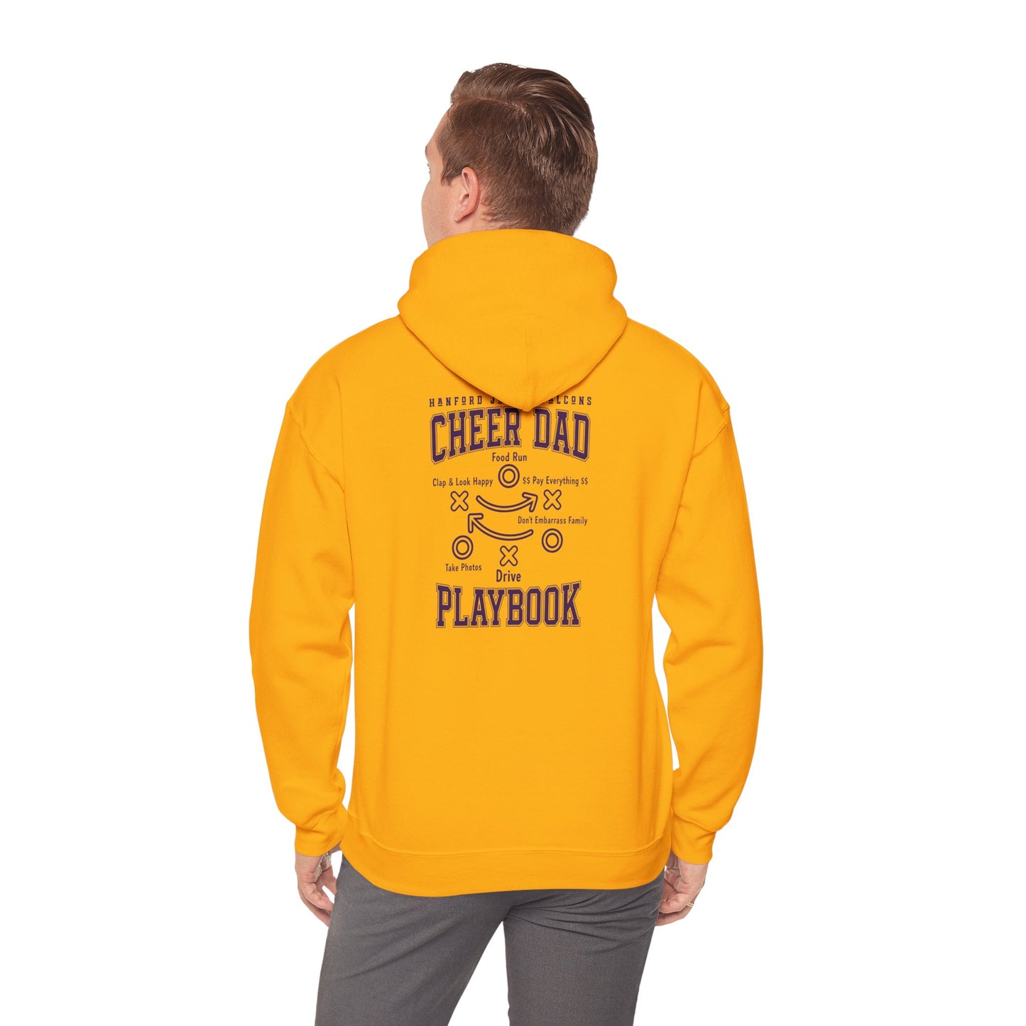 Cheer - Adult Sweatshirt - Cheer Dad Playbook