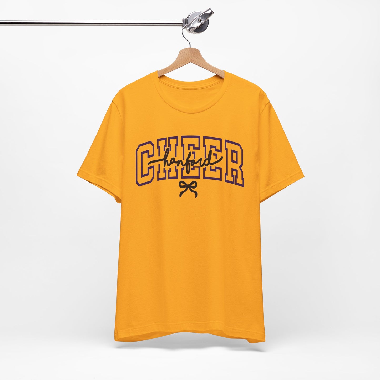 Cheer - Adult T-Shirt - Hanford Cursive