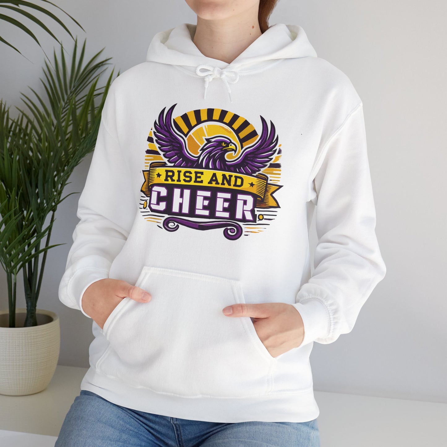 Cheer - Adult Sweatshirt - Rise and Cheer