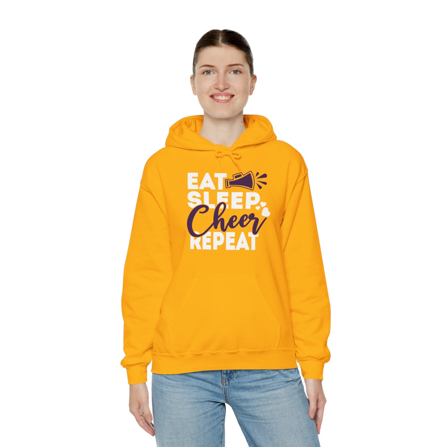 Cheer - Adult Sweatshirt - Eat Sleep Cheer Repeat