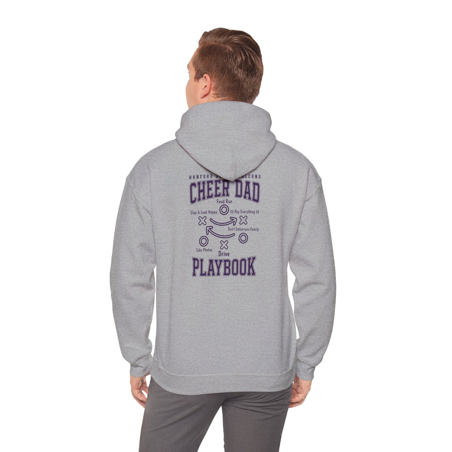 Cheer - Adult Sweatshirt - Cheer Dad Playbook