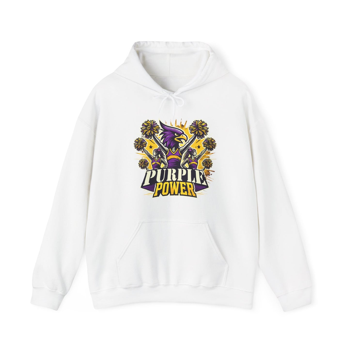 Cheer - Adult Sweatshirt - Purple Power