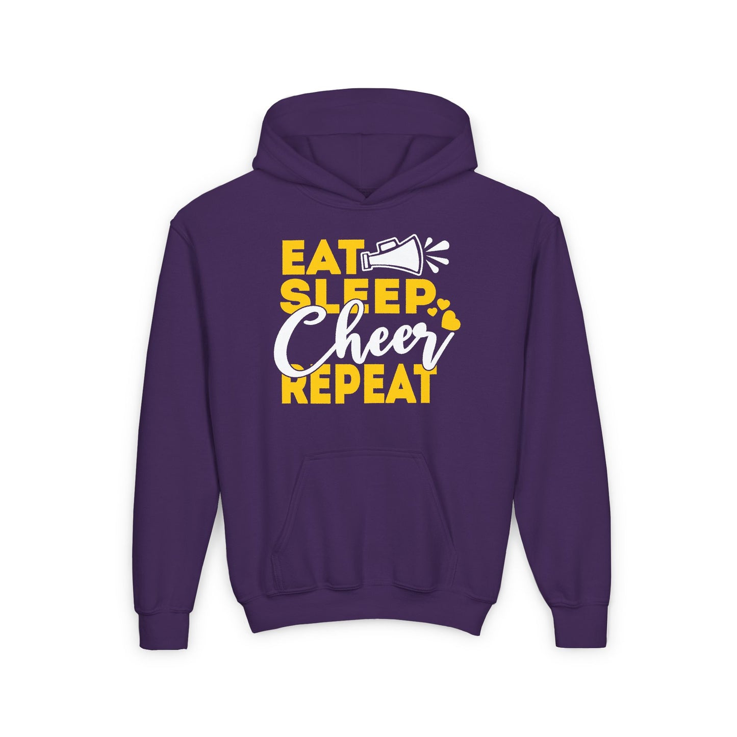 Cheer - Youth Sweatshirt - Eat Sleep Cheer Repeat