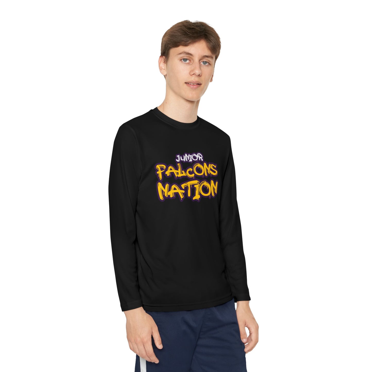 Team Items - Youth Long Sleeve - Graffiti Junior Falcon Nation