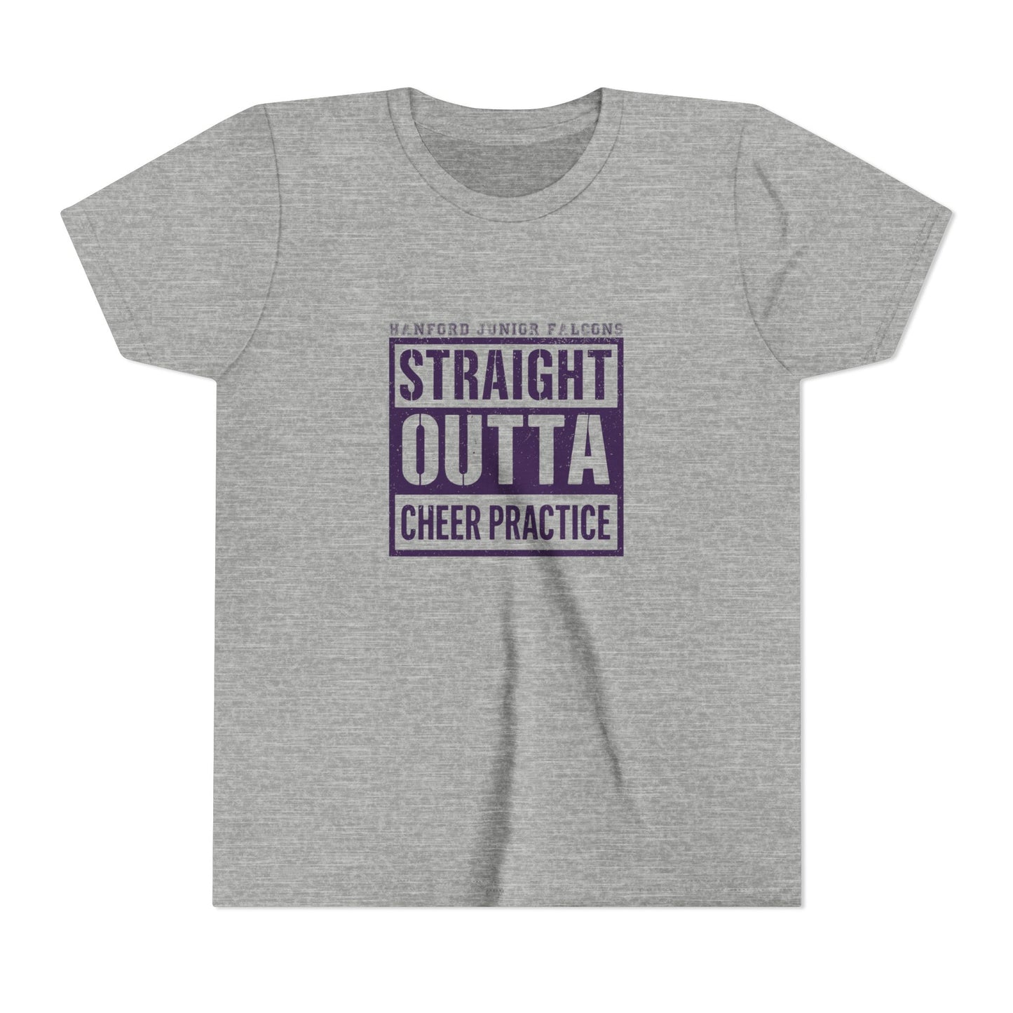 Cheer - Youth T-Shirt - Straight Outta Cheer Practice