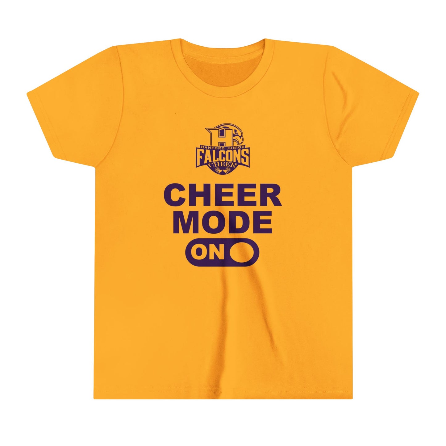 Cheer - Youth T-Shirt - Cheer Mode On