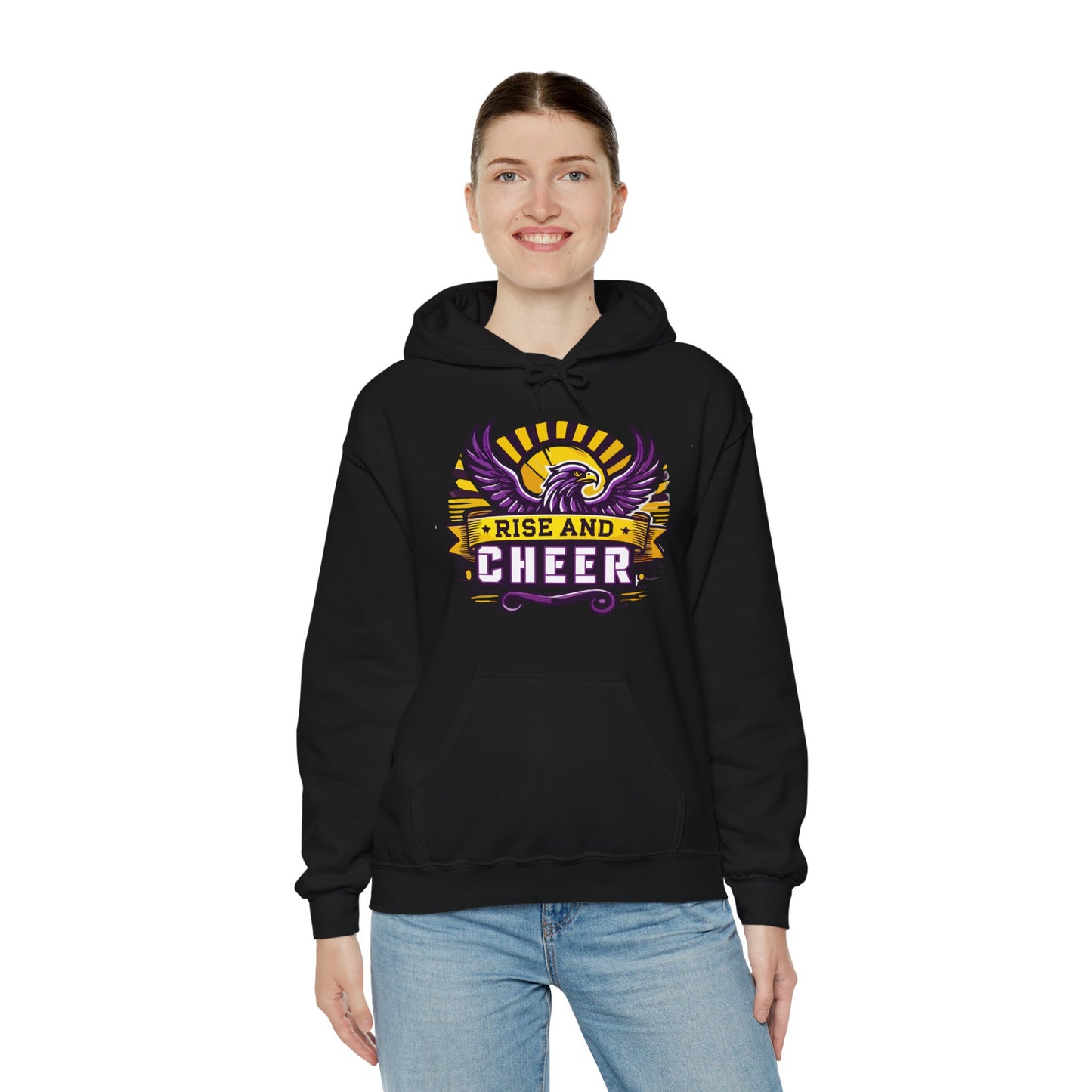 Cheer - Adult Sweatshirt - Rise and Cheer