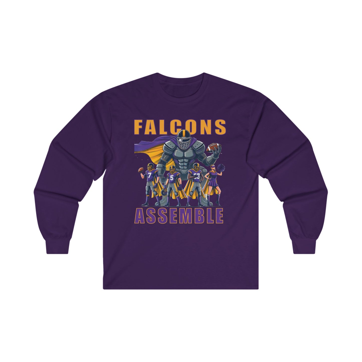 Team Items - Adult Long Sleeve - Falcons Assemble