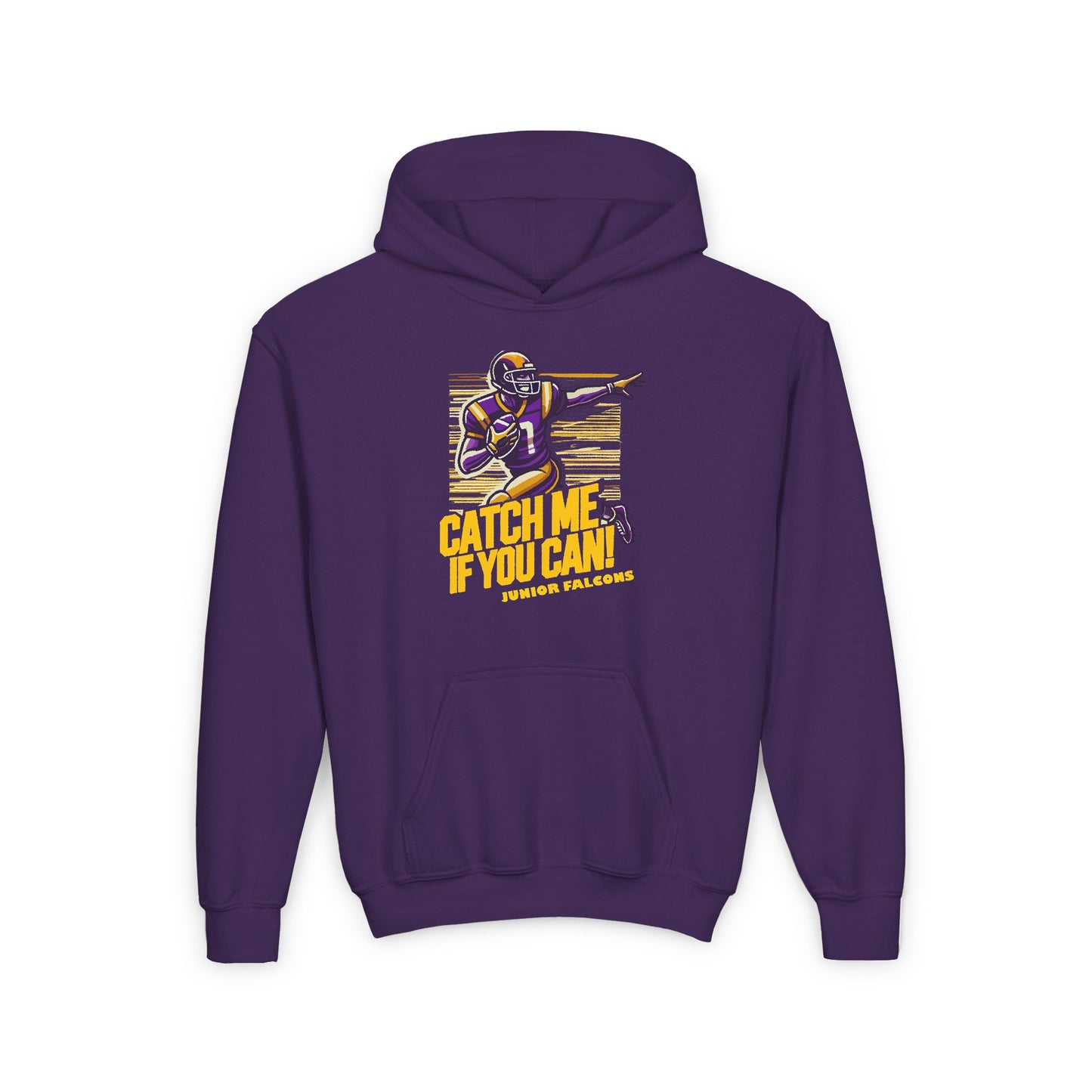 Football - Youth Sweatshirt - Catch Me if you Can