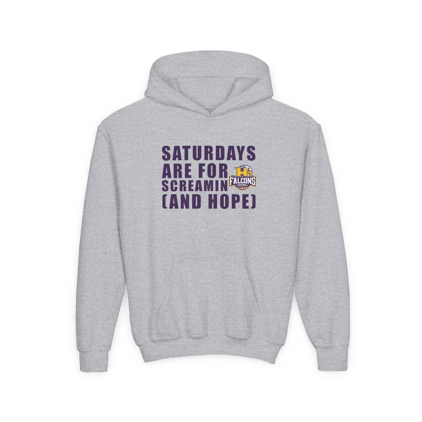 Football - Youth Sweatshirt - Saturdays are for screamin