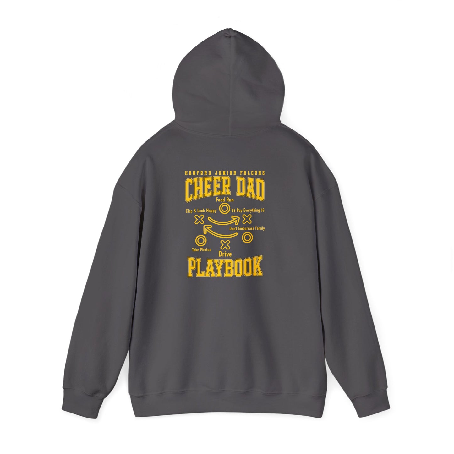 Cheer - Adult Sweatshirt - Cheer Dad Playbook