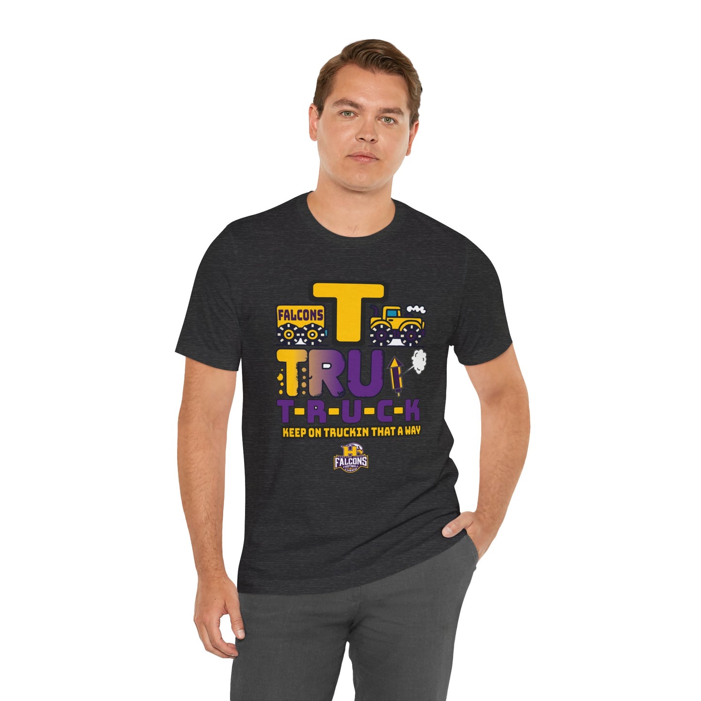Cheer - Adult T-Shirt - Keep on Truckin