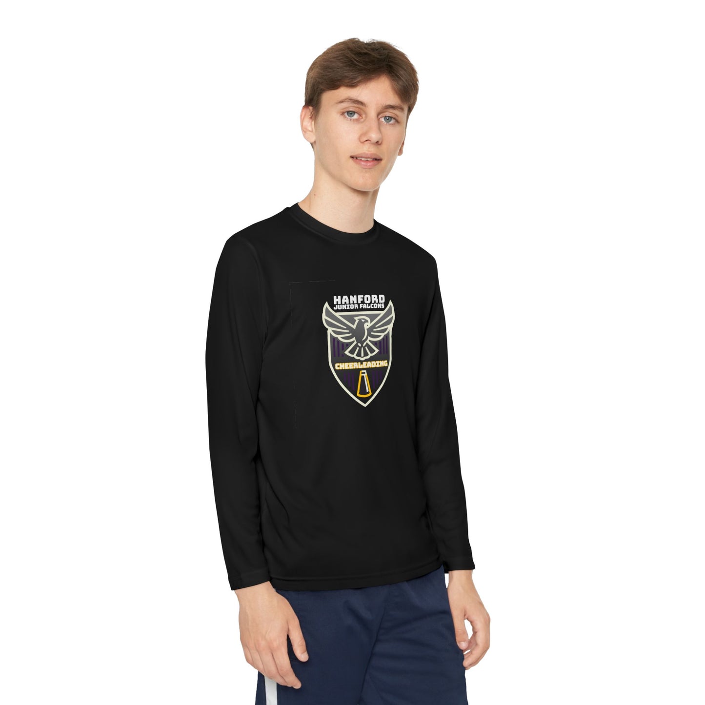 Cheer - Youth Long Sleeve - Shield Logo