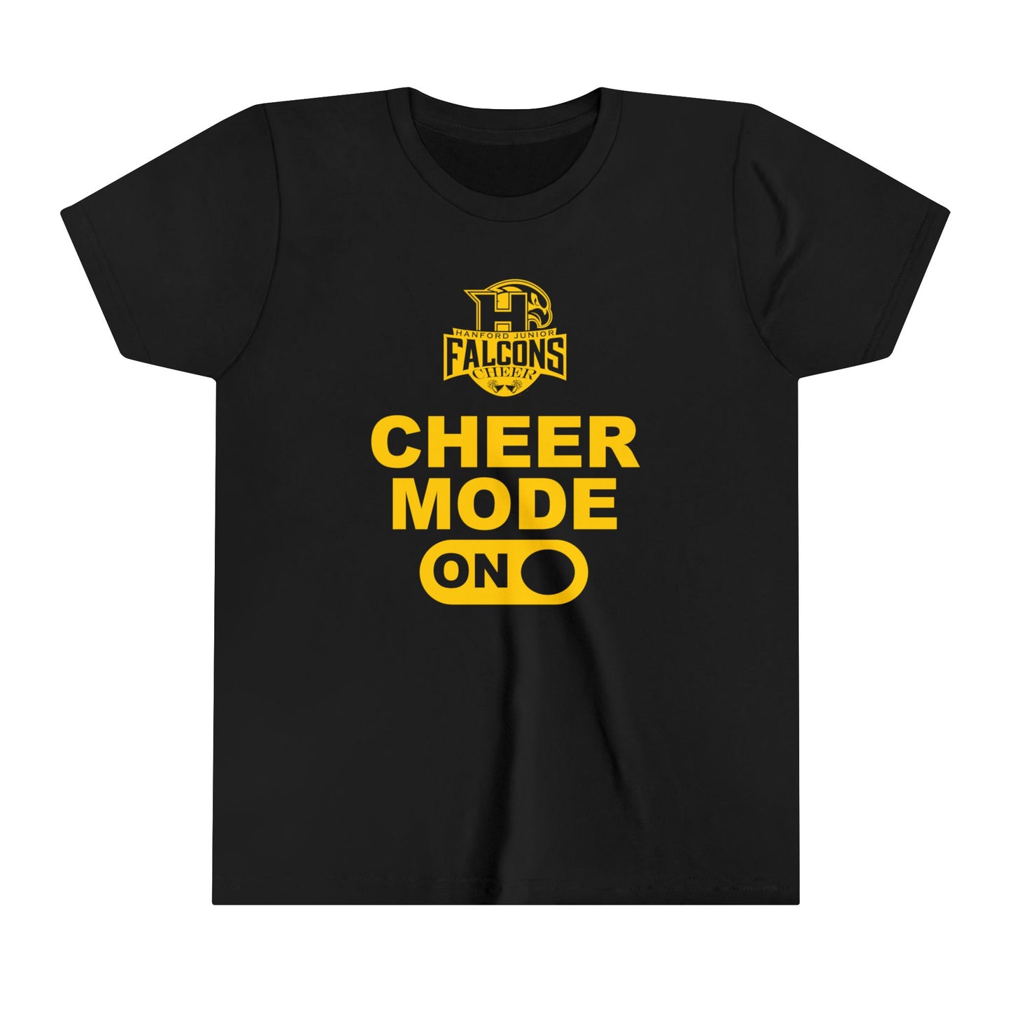Cheer - Youth T-Shirt - Cheer Mode On