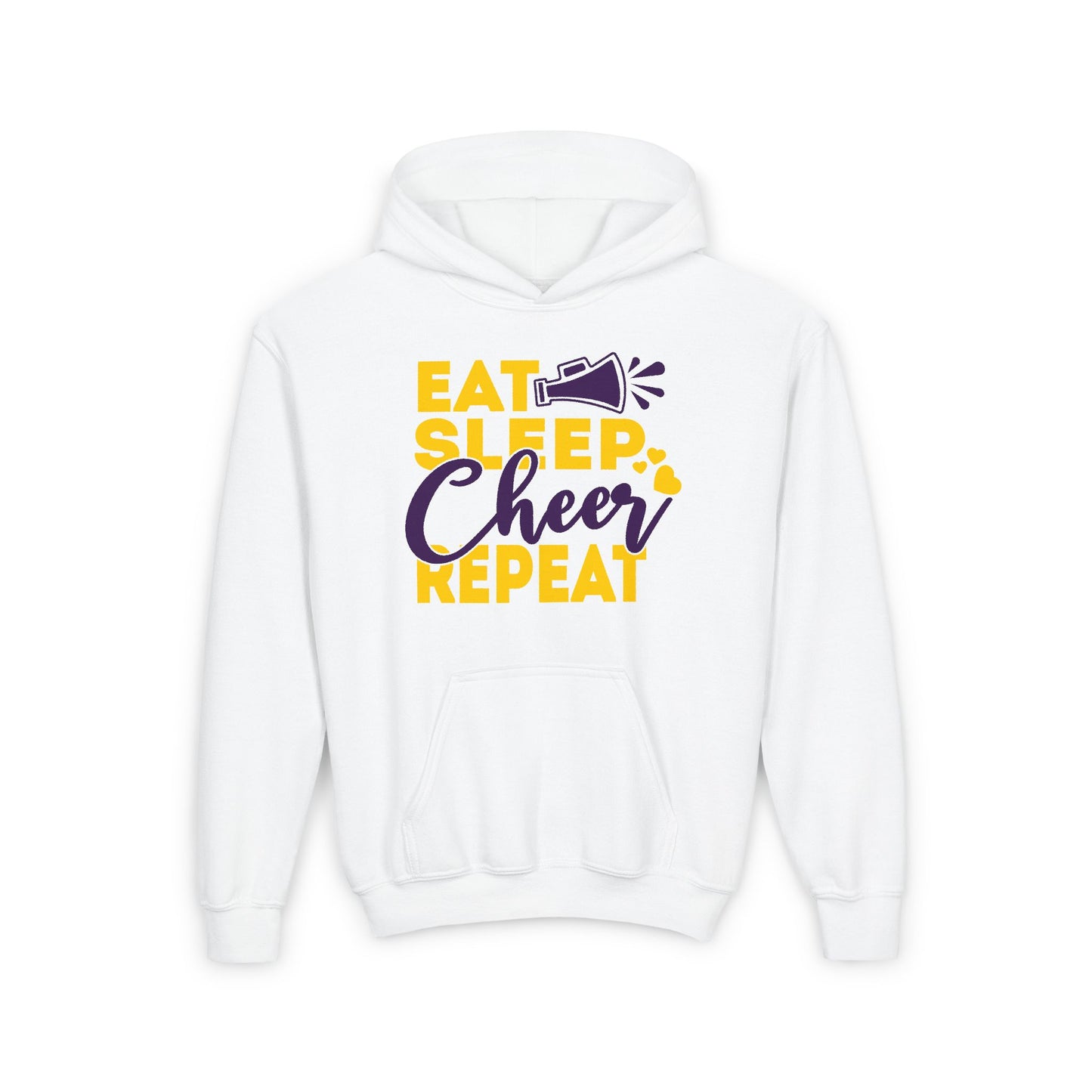 Cheer - Youth Sweatshirt - Eat Sleep Cheer Repeat