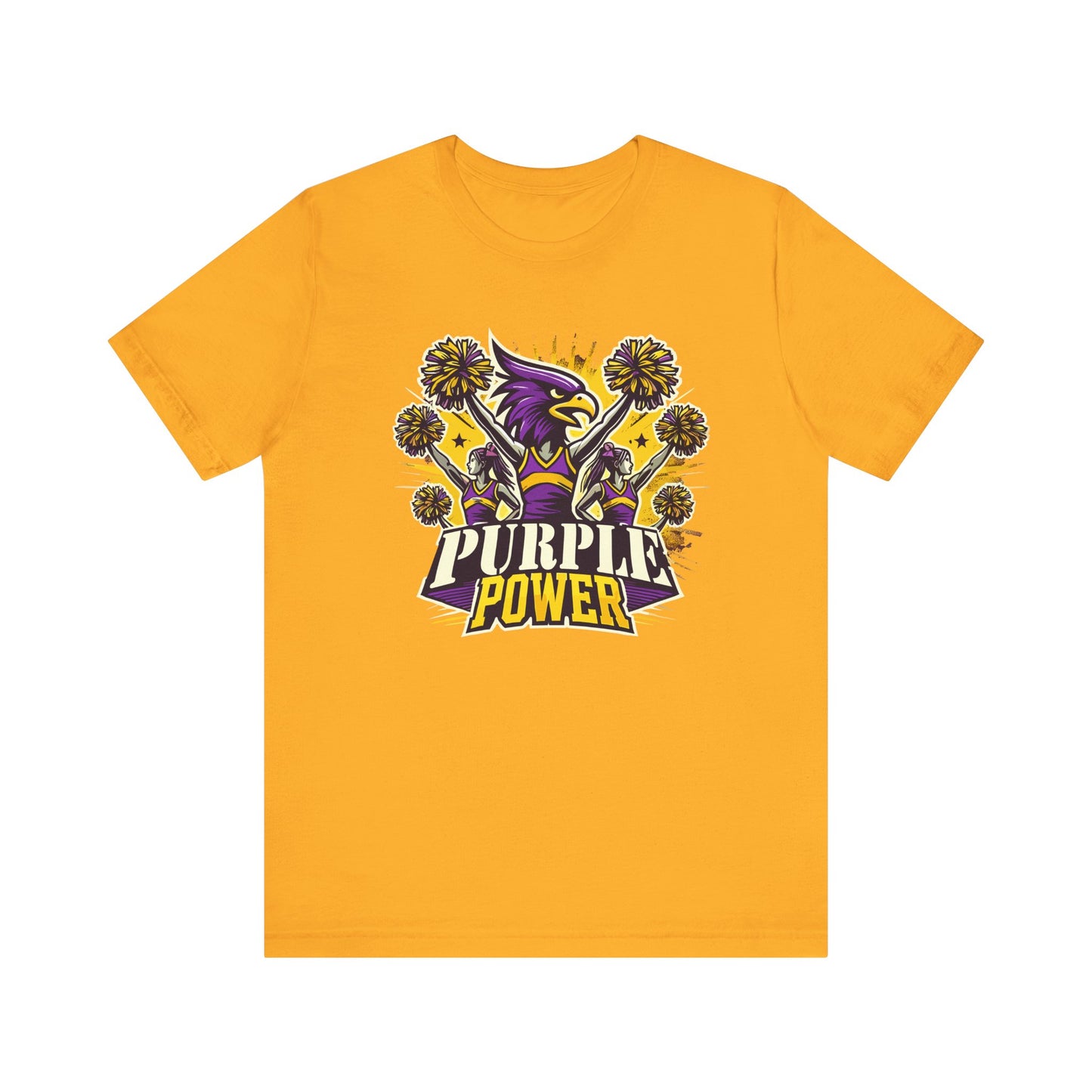 Cheer - Adult T-Shirt - Purple Power