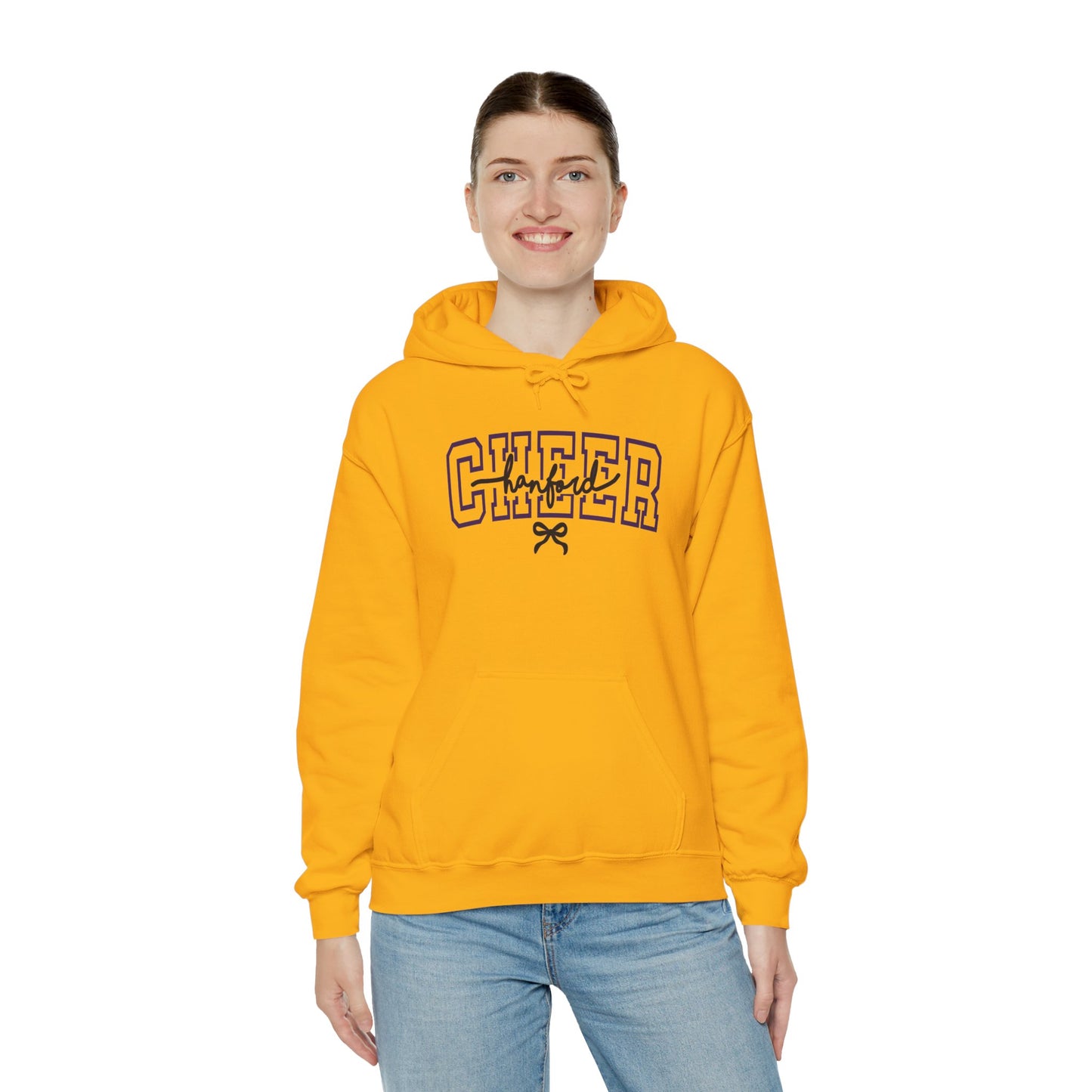 Cheer - Adult Sweatshirt - Hanford Cursive