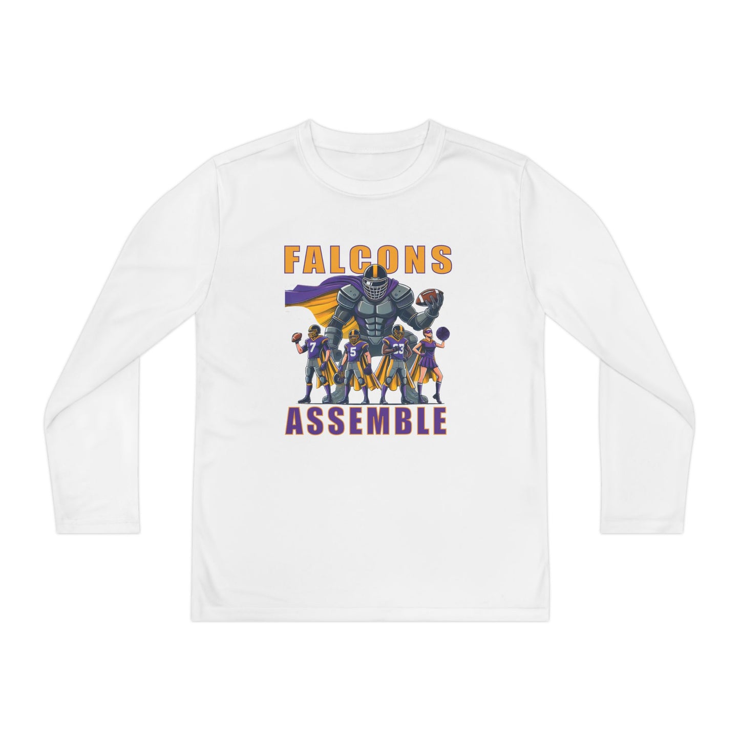 Team Items - Youth Long Sleeve - Falcons Assemble