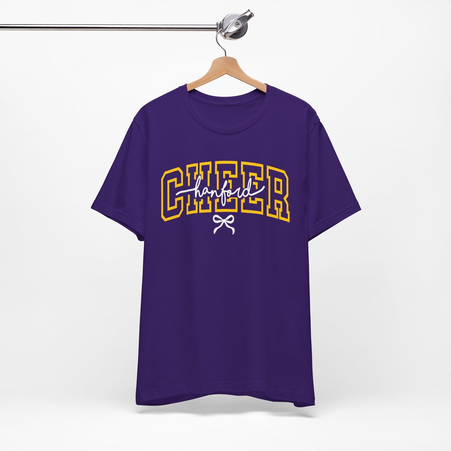 Cheer - Adult T-Shirt - Hanford Cursive