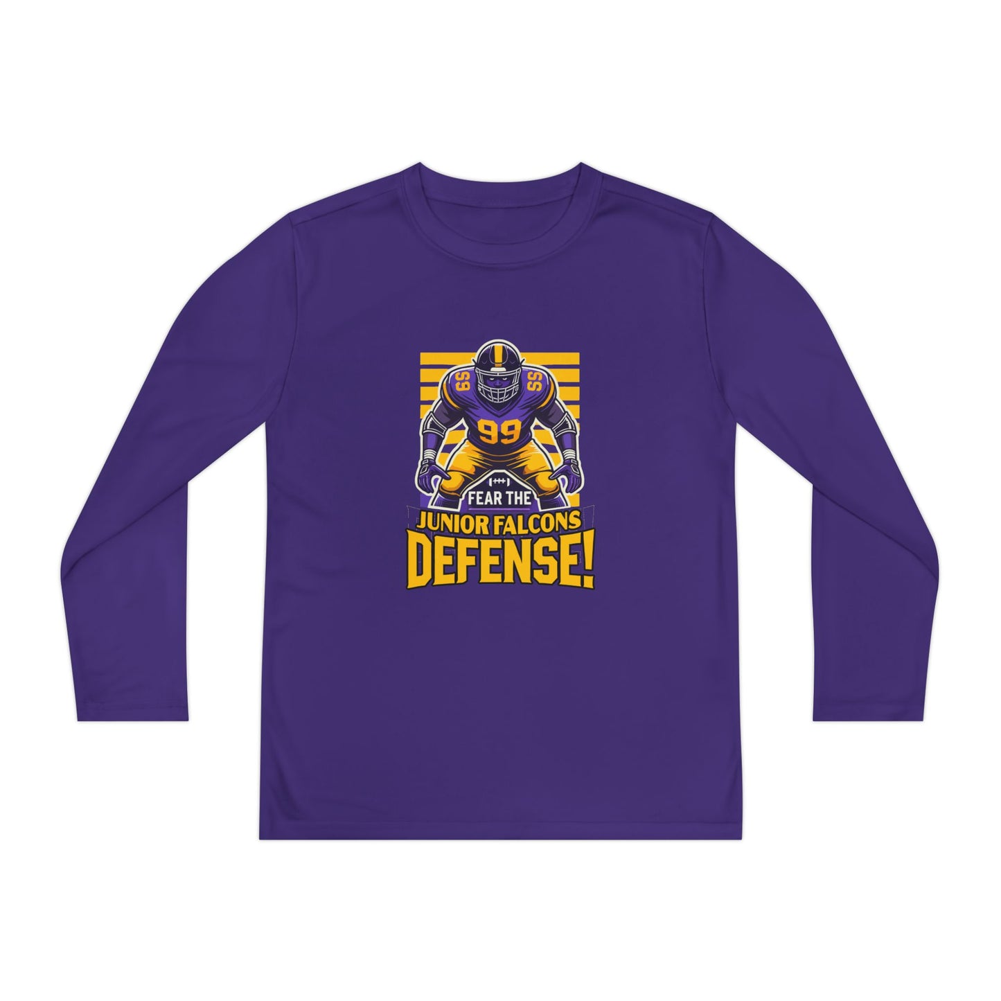 Football - Youth Long Sleeve - Fear the Defense
