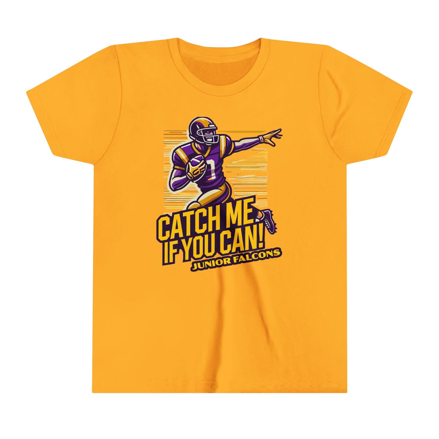 Football - Youth T-Shirt - Catch me if you can