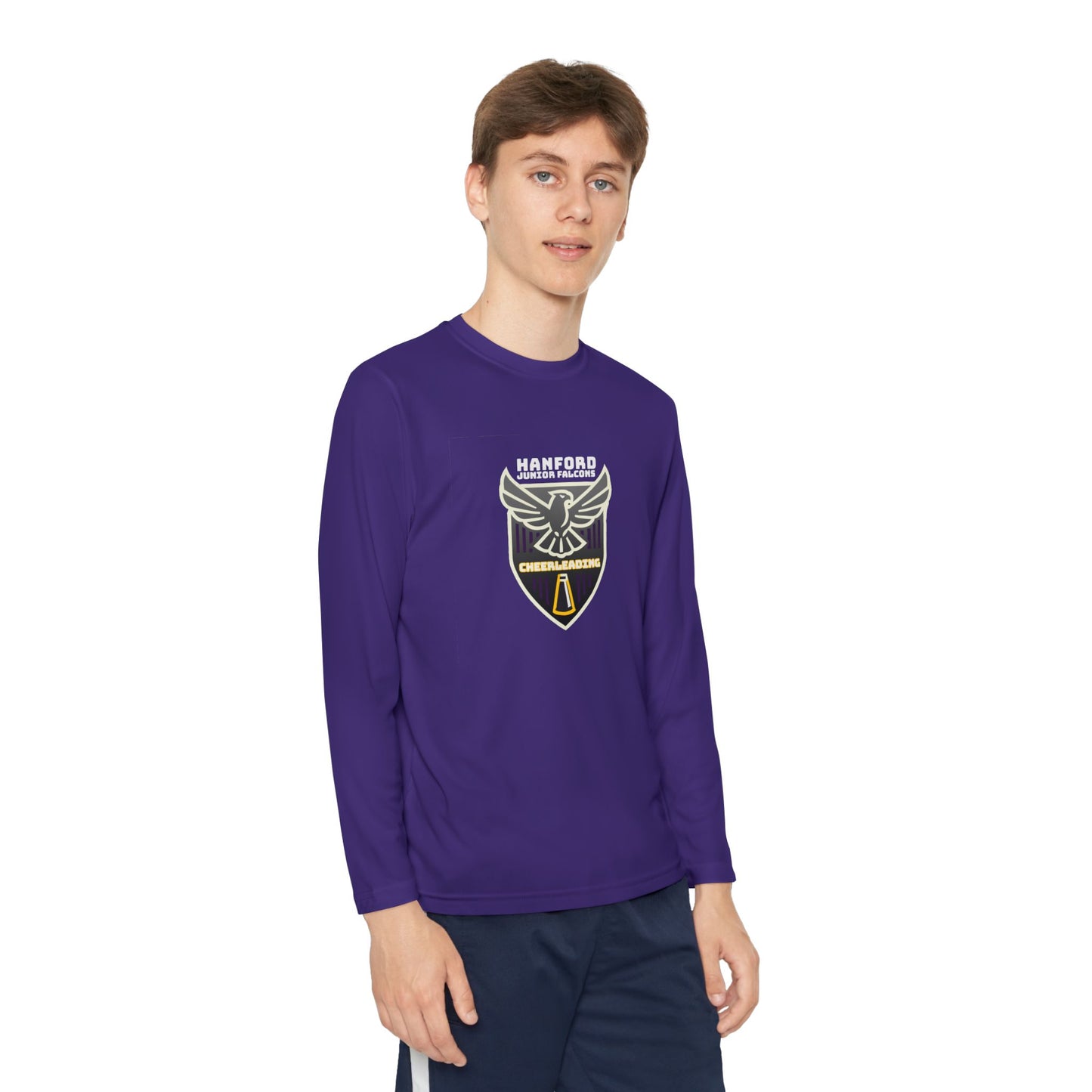 Cheer - Youth Long Sleeve - Shield Logo