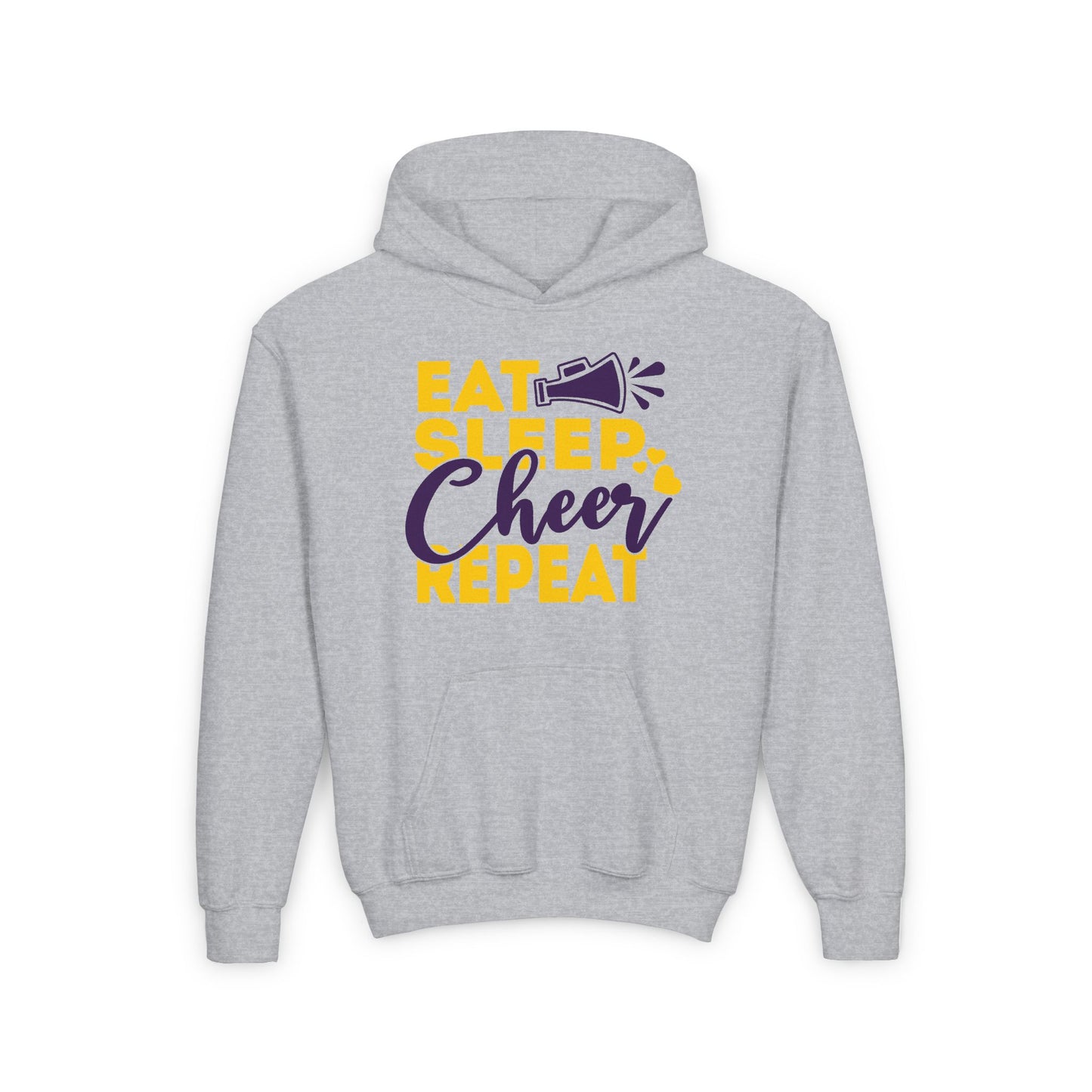 Cheer - Youth Sweatshirt - Eat Sleep Cheer Repeat