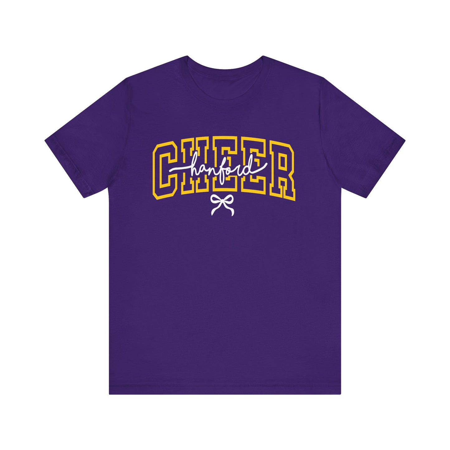 Cheer - Adult T-Shirt - Hanford Cursive