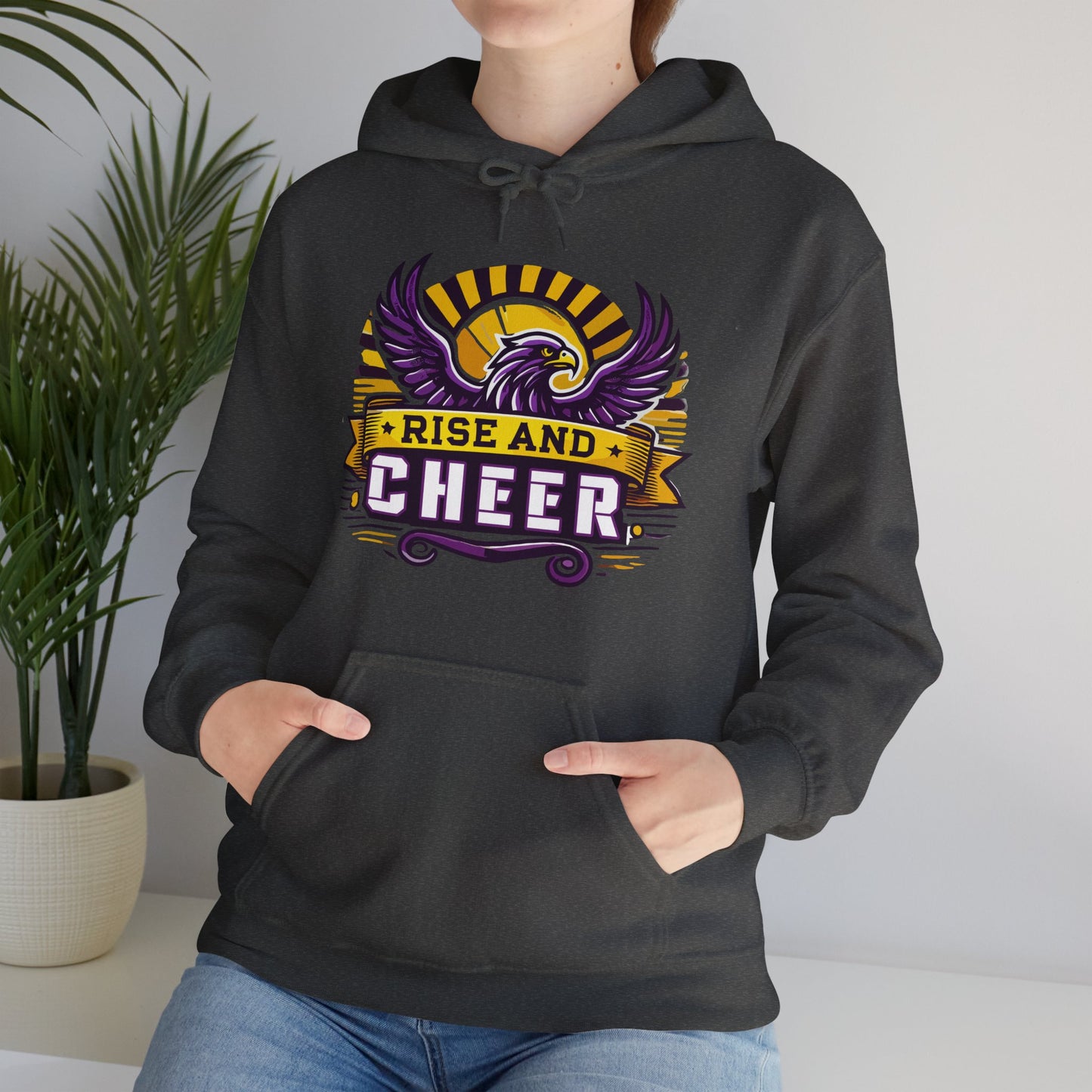 Cheer - Adult Sweatshirt - Rise and Cheer