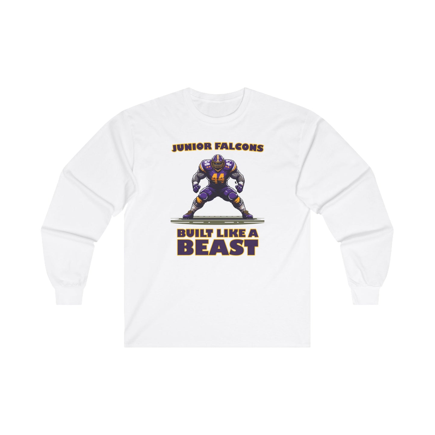 Football - Adult Long Sleeve - Built like a Beast
