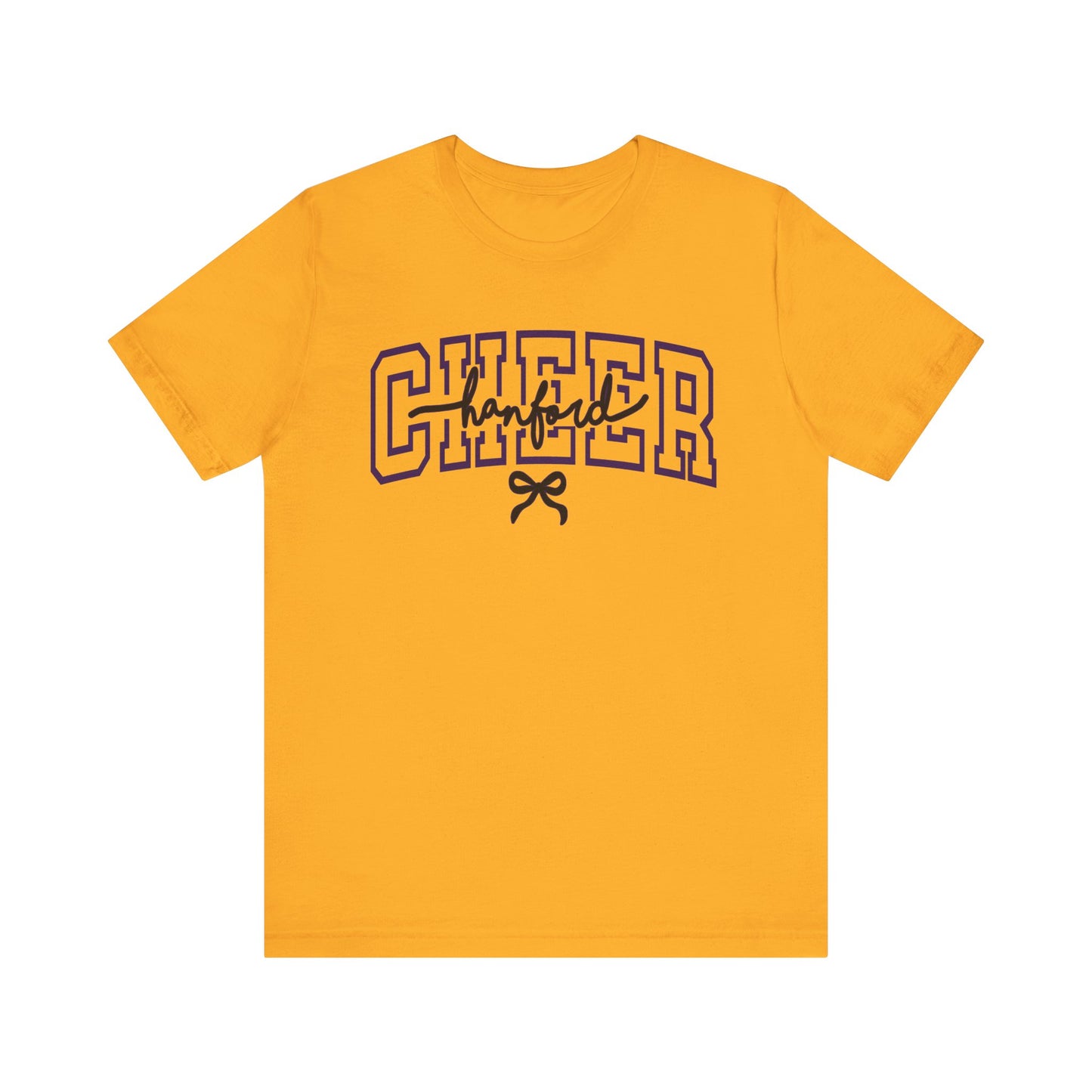 Cheer - Adult T-Shirt - Hanford Cursive