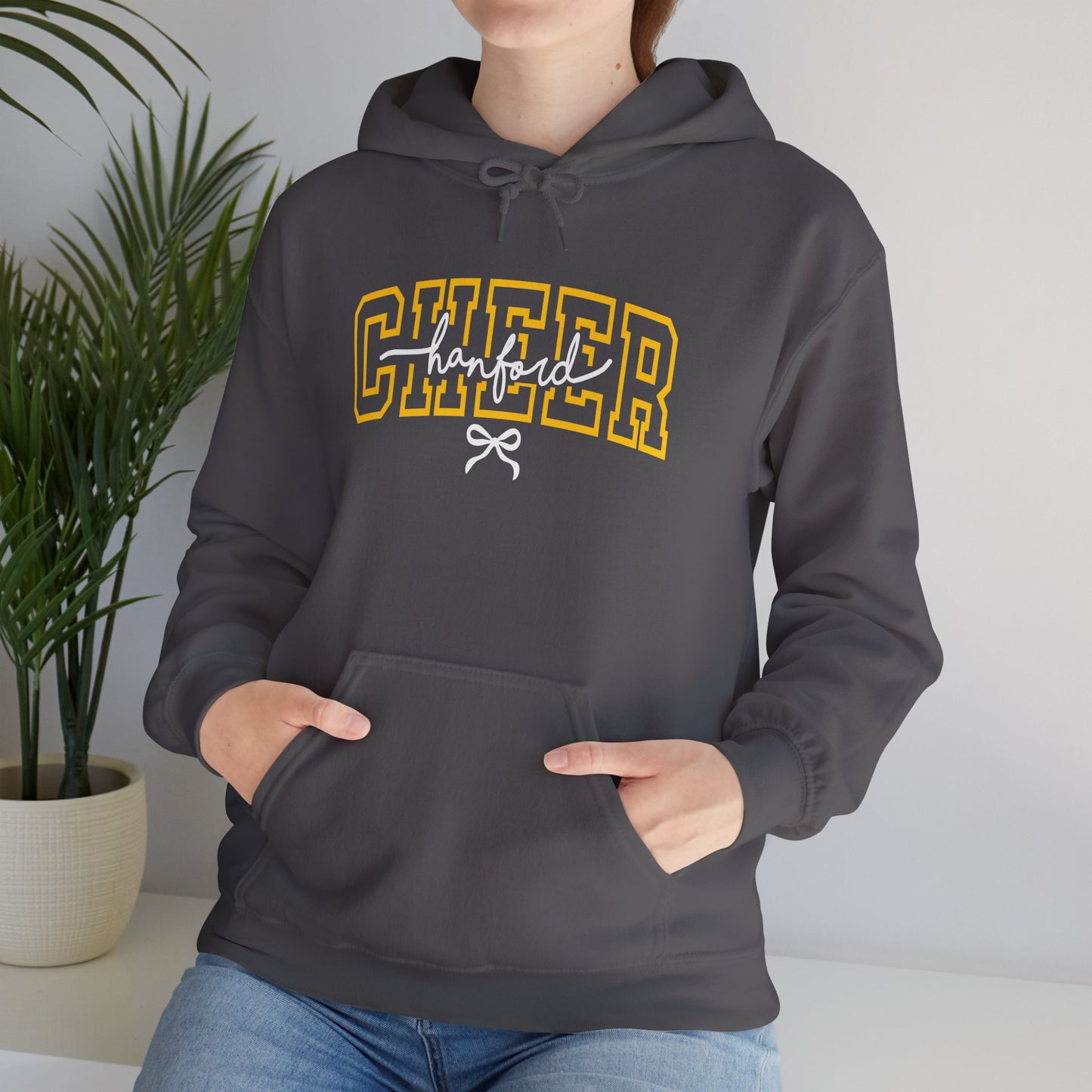 Cheer - Adult Sweatshirt - Hanford Cursive