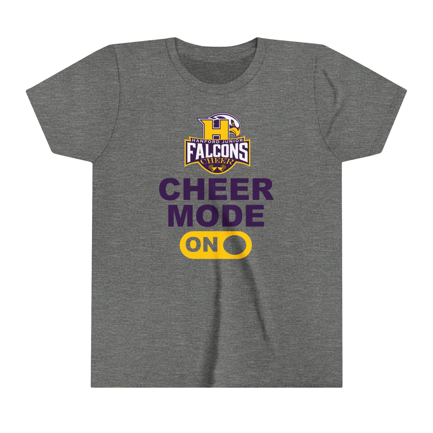Cheer - Youth T-Shirt - Cheer Mode On