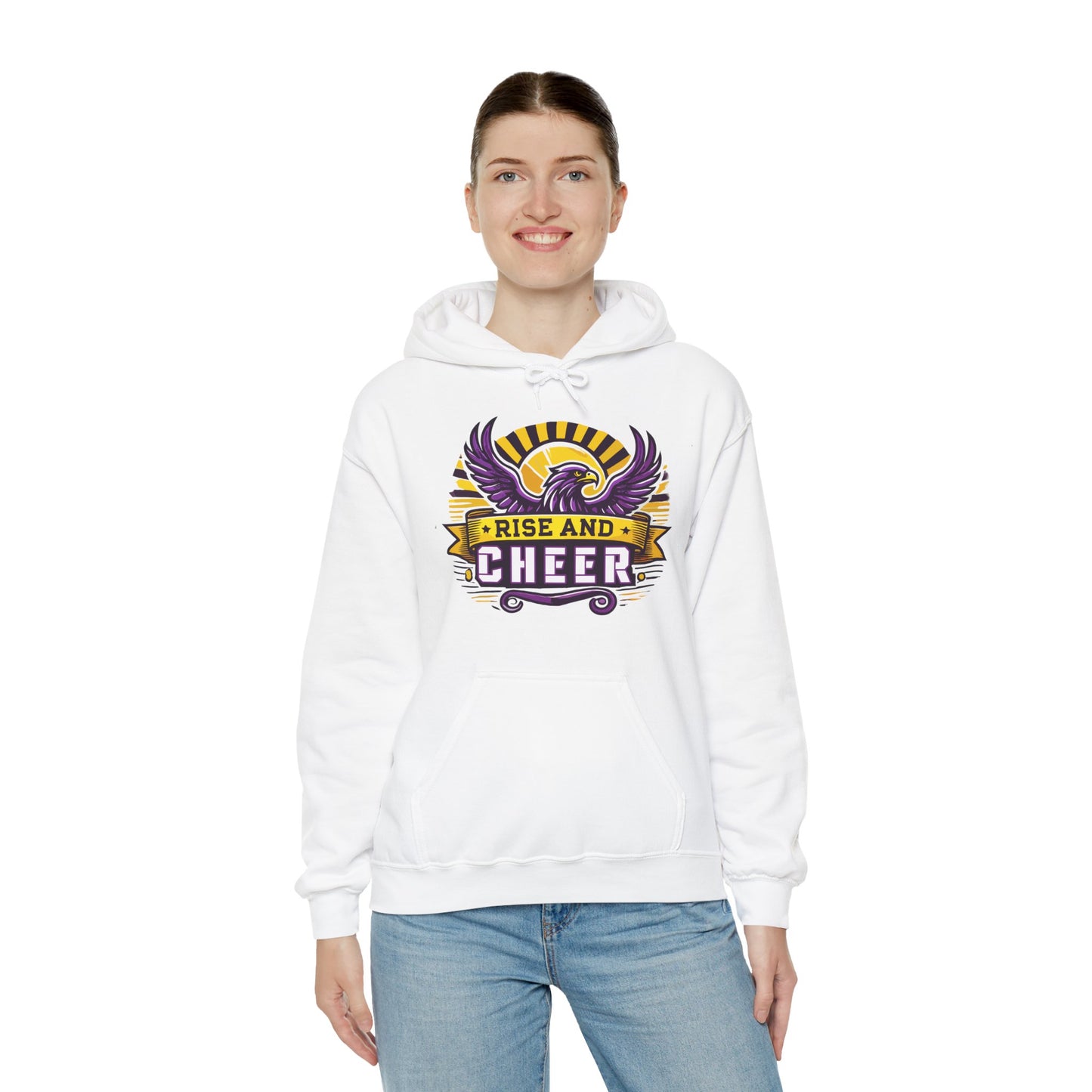 Cheer - Adult Sweatshirt - Rise and Cheer