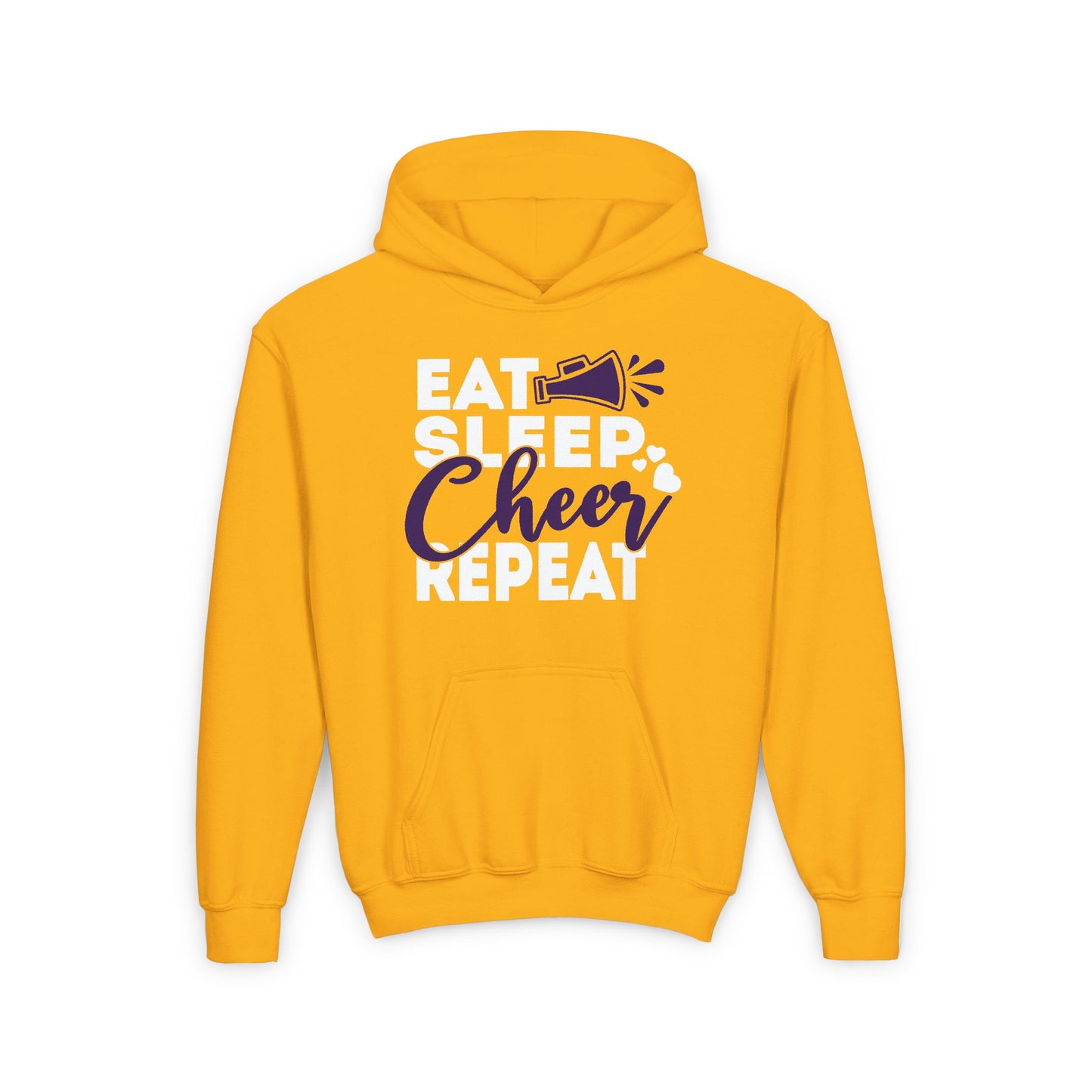 Cheer - Youth Sweatshirt - Eat Sleep Cheer Repeat