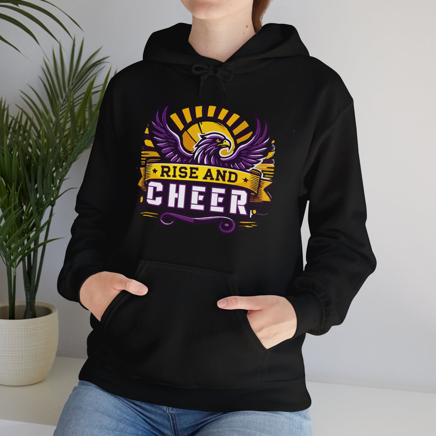 Cheer - Adult Sweatshirt - Rise and Cheer