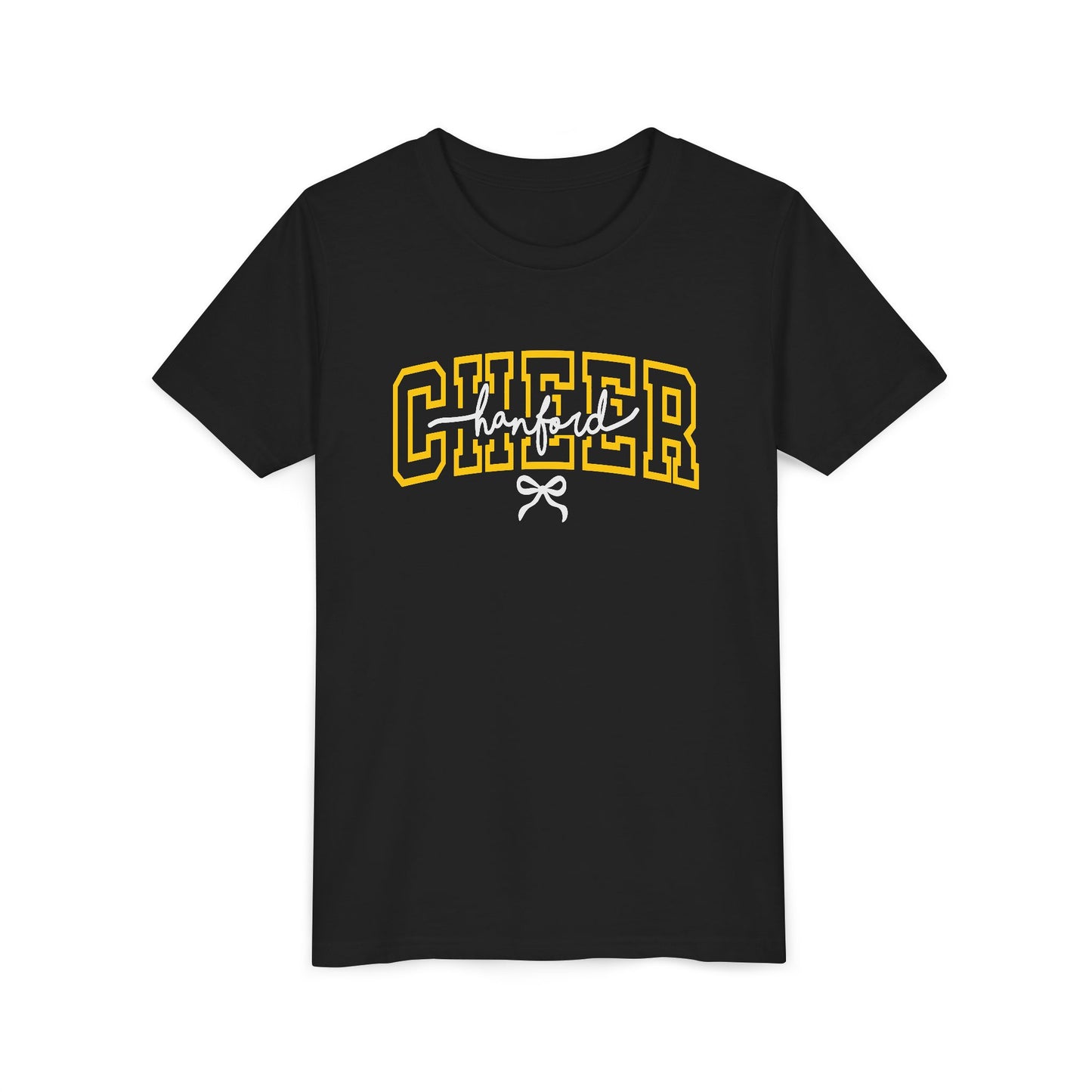 Cheer - Youth T-Shirt - Hanford Cursive