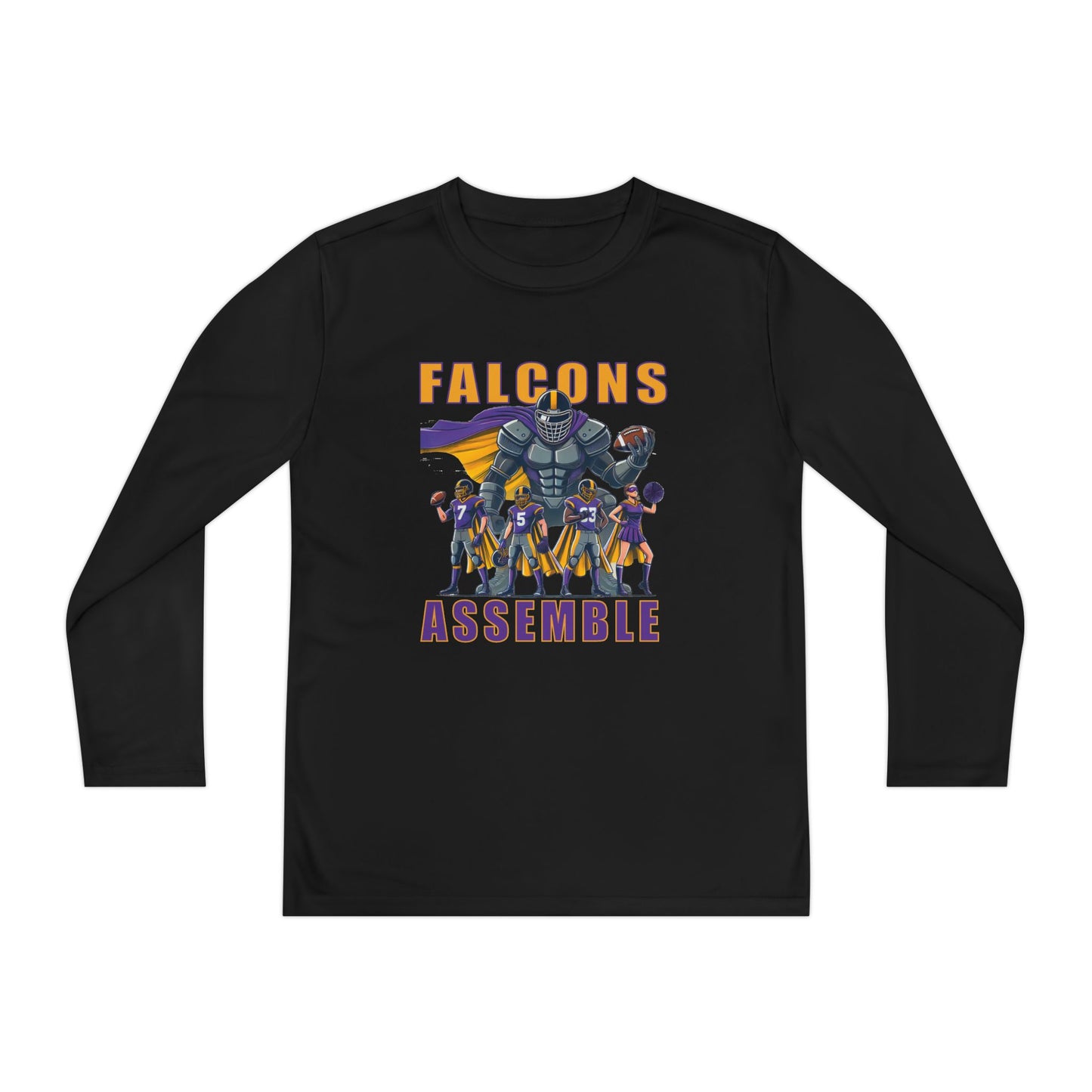 Team Items - Youth Long Sleeve - Falcons Assemble